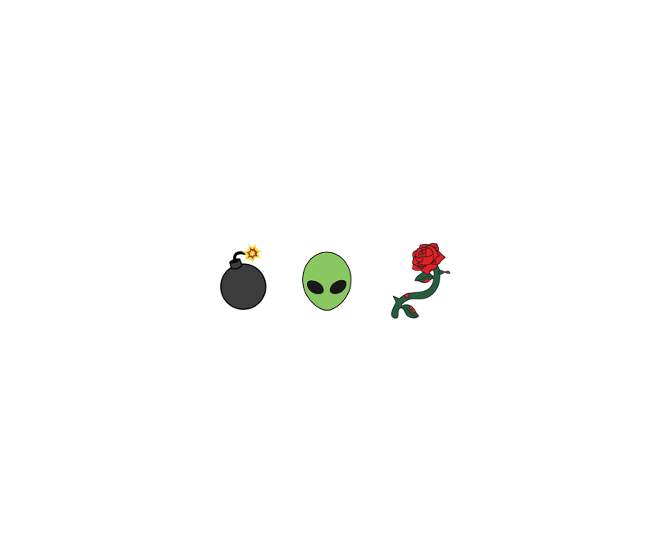 Bomb Alien 3 Pack