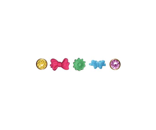 Barrette and Gem 5 Pack