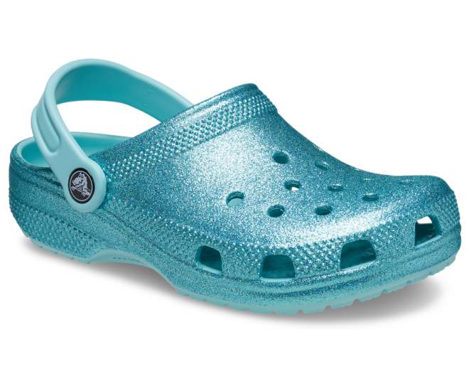 Kids' Classic Glitter Clog