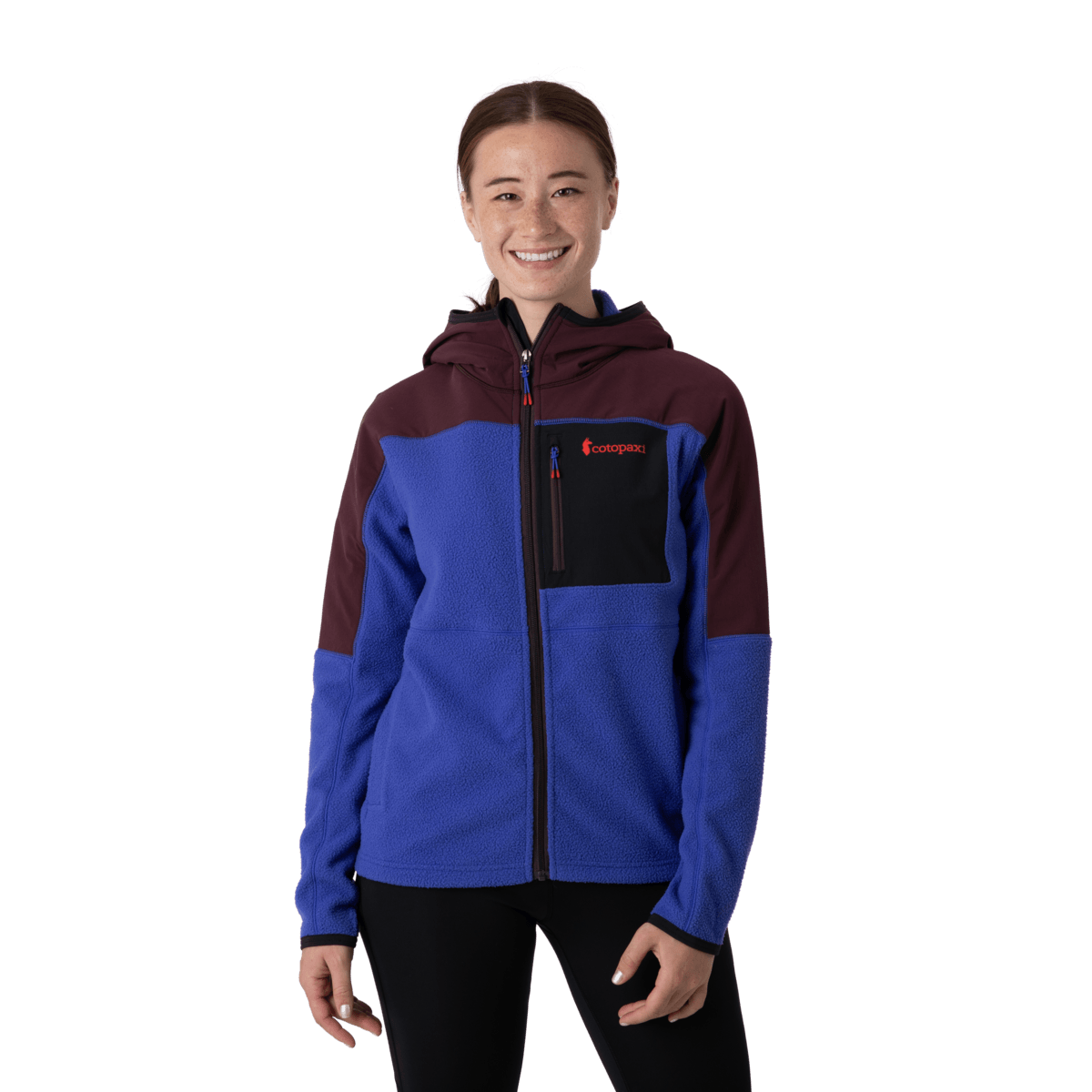 Abrazo Hooded Full-Zip Fleece Jacket  - Women's