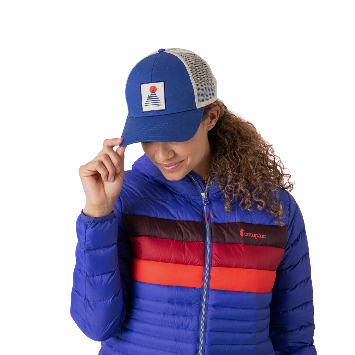 Square Mountain Trucker Hat