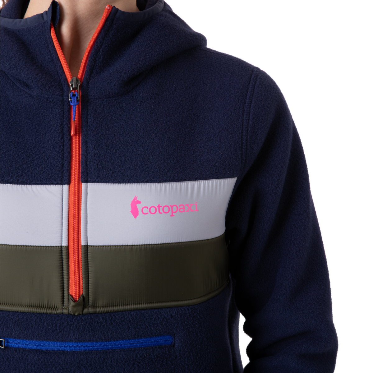 Teca Fleece Hooded Half-Zip Jacket - Recycled - Women's