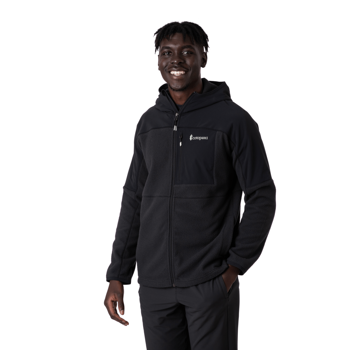 Abrazo Hooded Full-Zip Fleece Jacket  - Men's