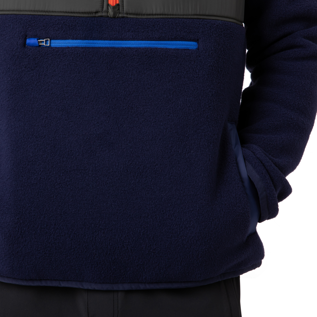 Teca Fleece Hooded Half-Zip Jacket - Recycled - Men's