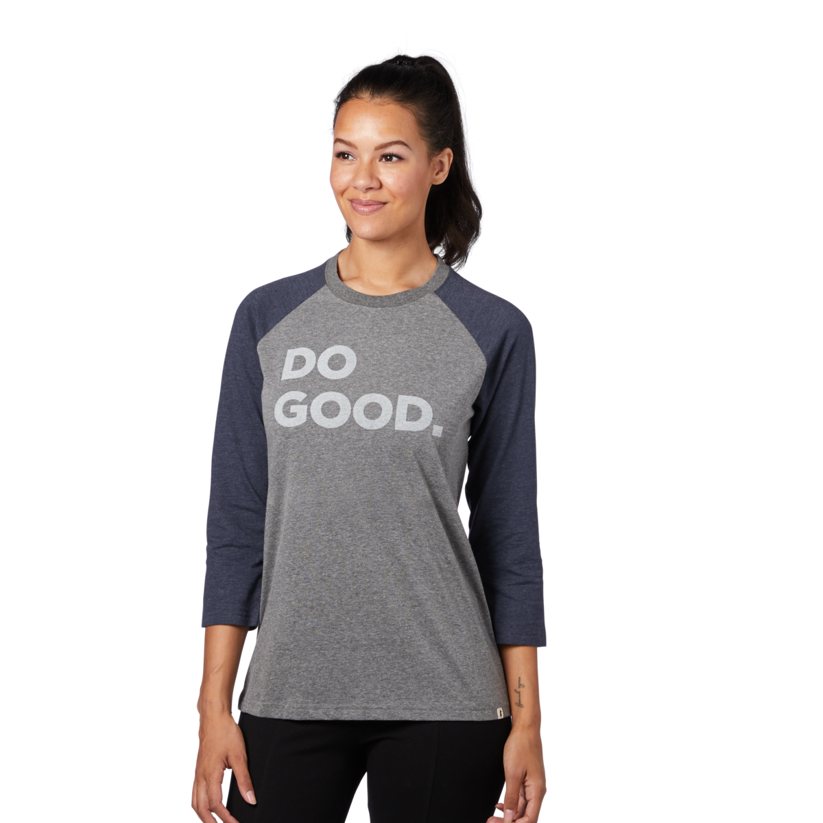 Do Good - Baseball T-Shirt - Women's