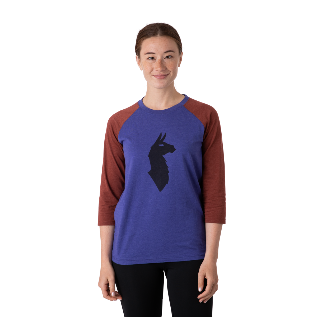 Llama - Baseball T-Shirt - Women's