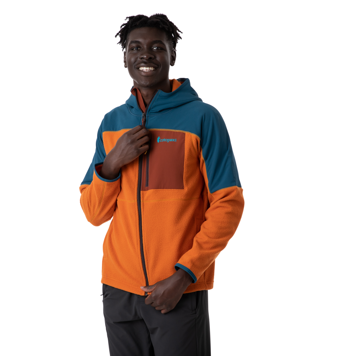 Abrazo Hooded Full-Zip Fleece Jacket  - Men's