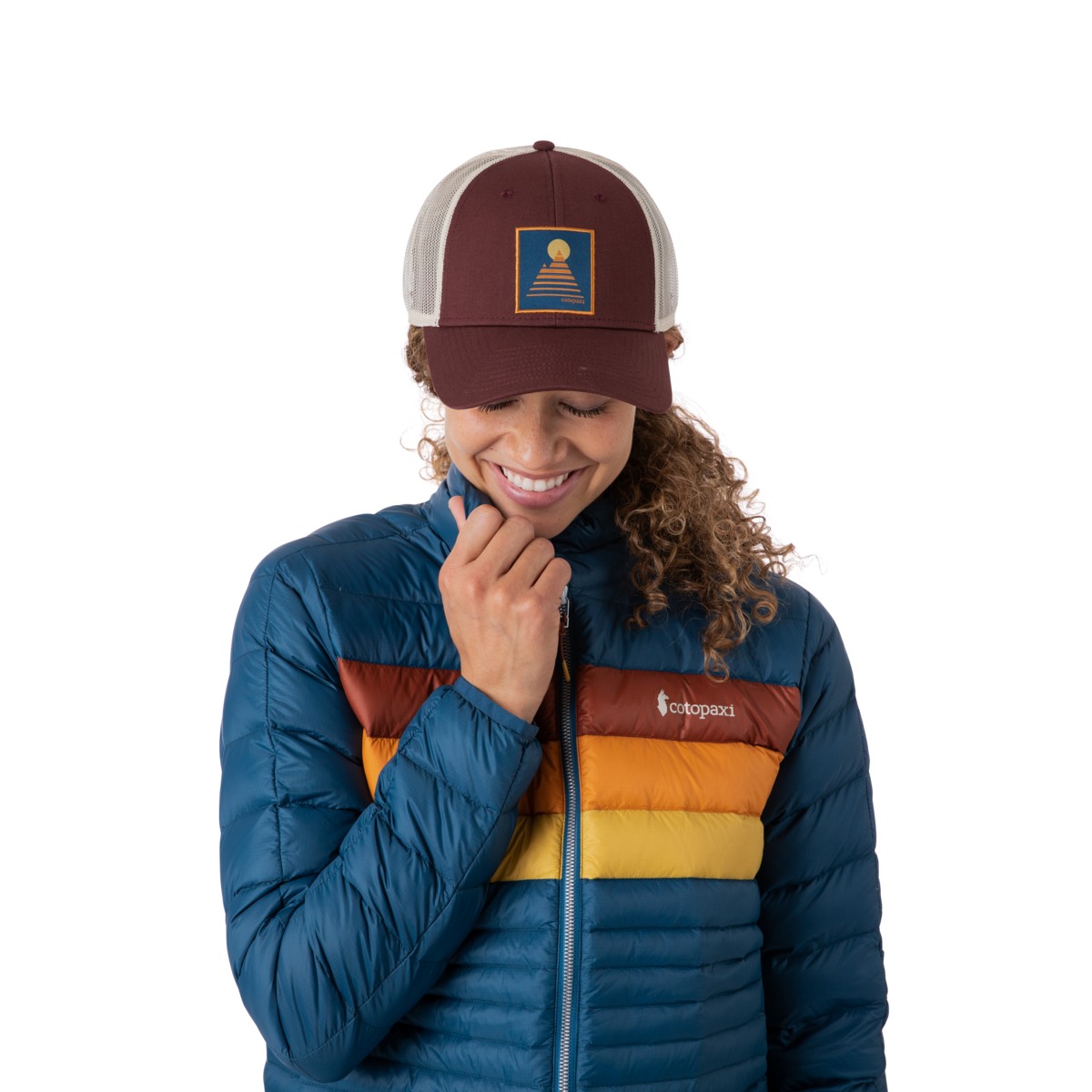 Square Mountain Trucker Hat