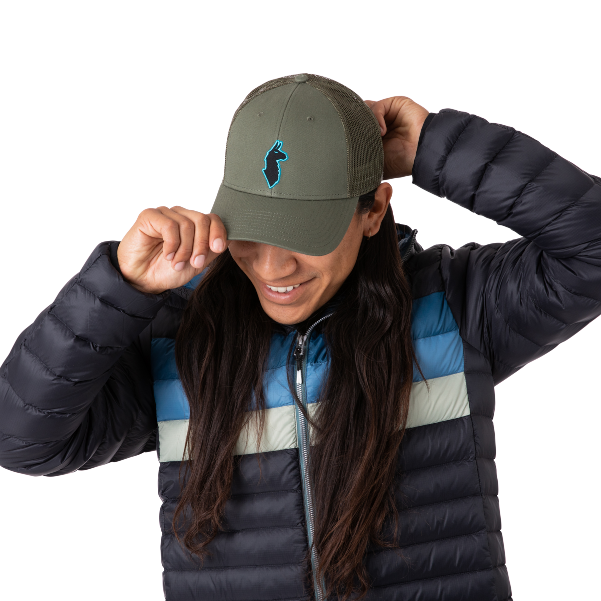 The Llama Trucker Hat