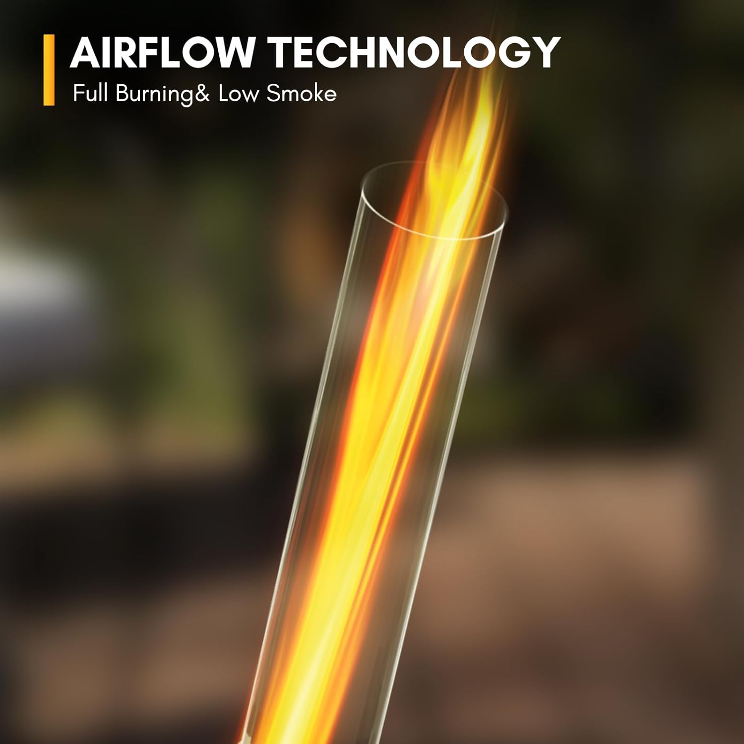 Rayzi 58 Inch Pellet Stove, Patio Heater Wood Pellet Heater, Pellet Fire Pit for Outdoor - Smokeless Wood Pellet Burning Flame, Outside Backyard Bonfire, Fireplace for Camping Patio Garden Picnic