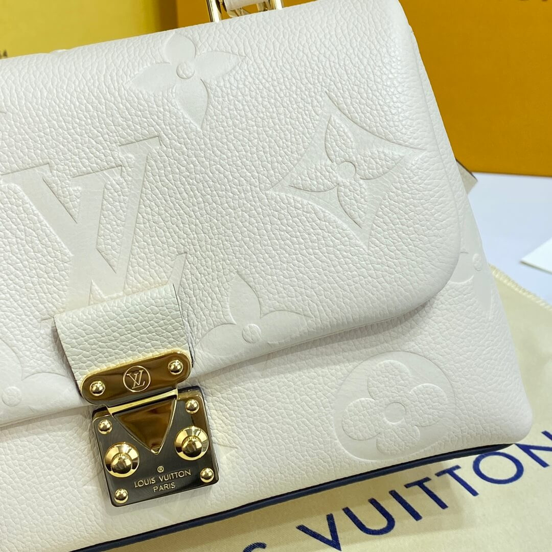 Louis Vuitton  Madeleine BB Creme Leather M46008 - 24 x 17 x 8.5cm 