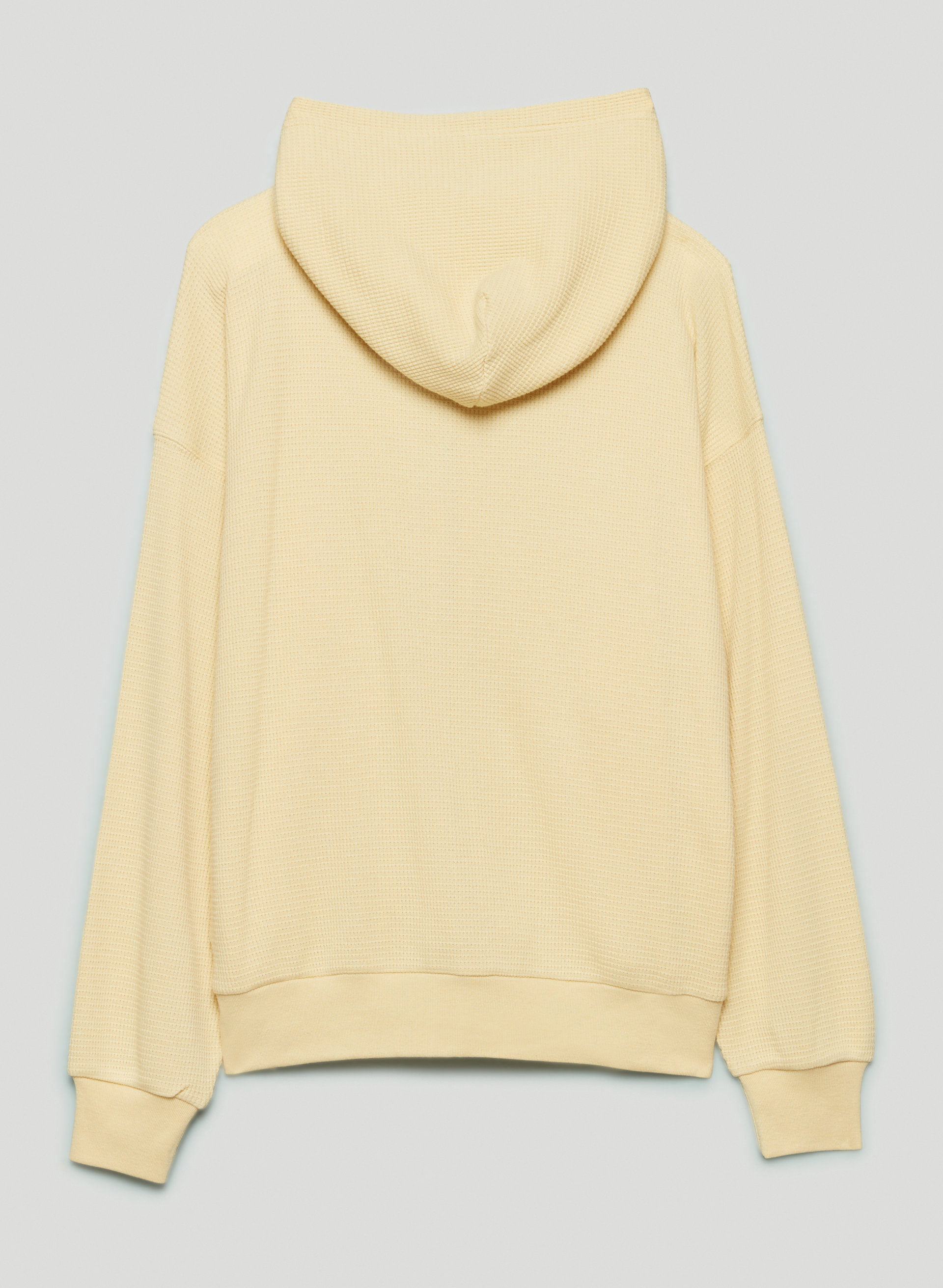 Claris Waffle Zip Hoodie