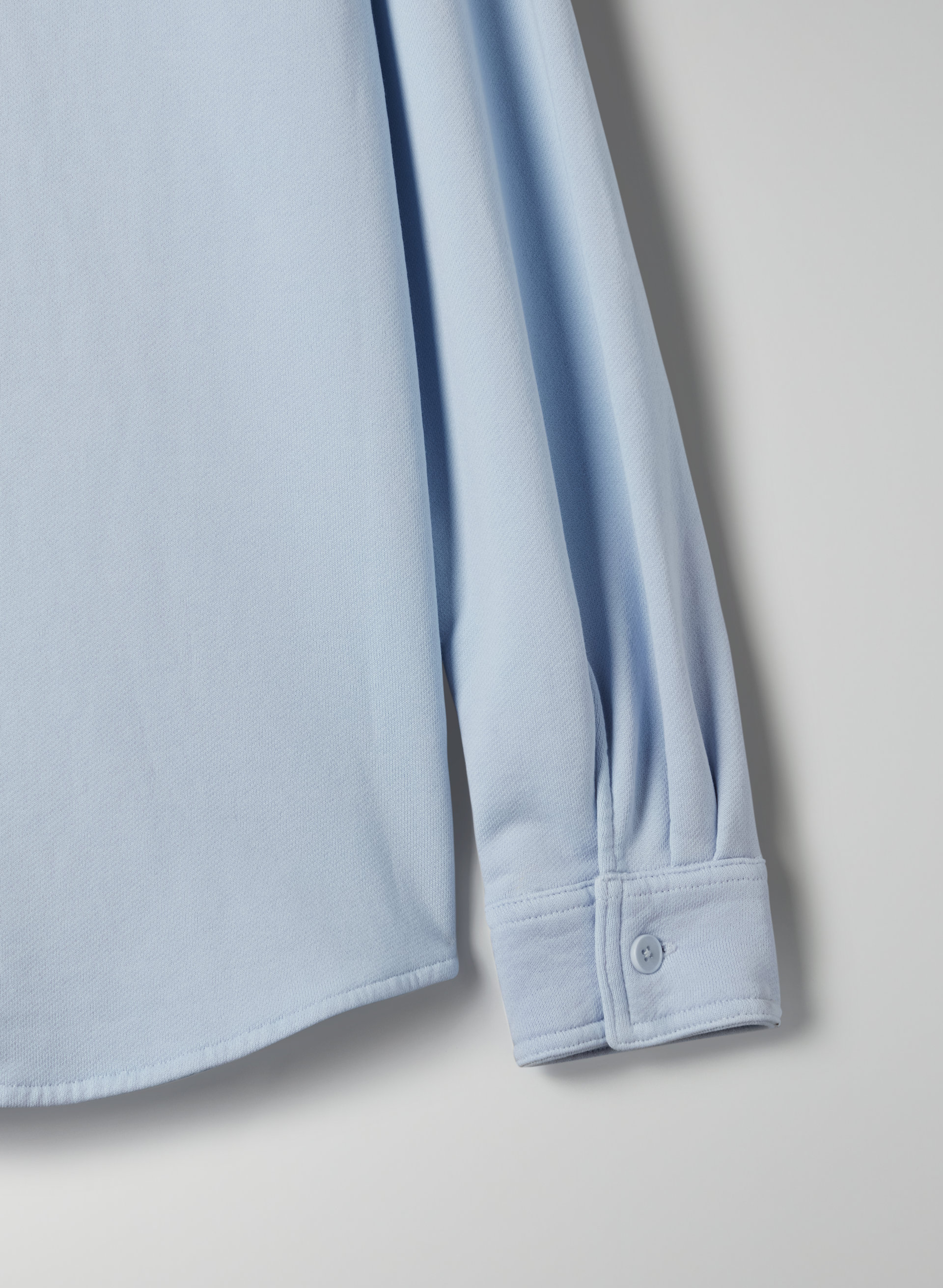 Free Terry Fleece Shirt Jacket