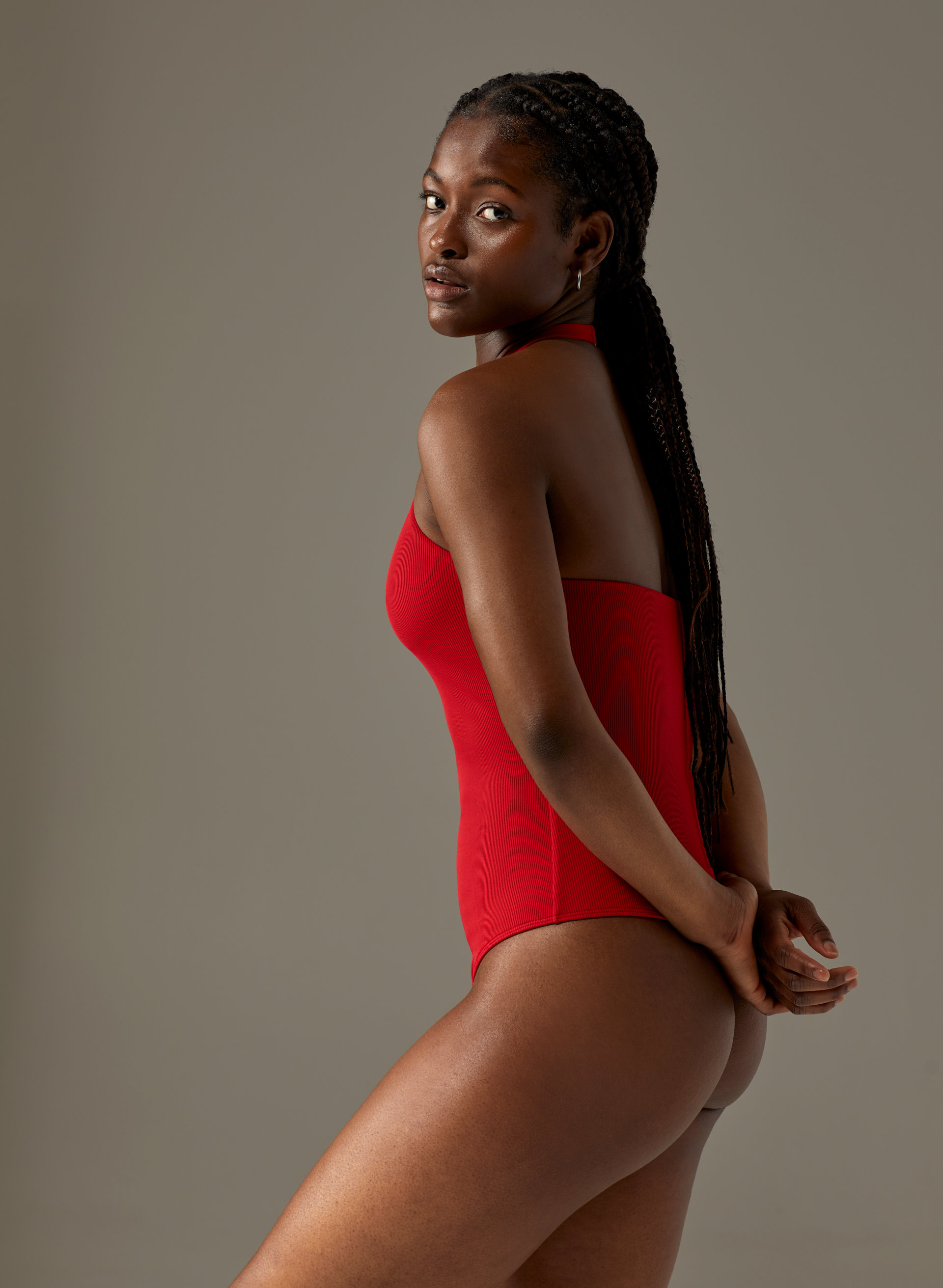 Contour Halter Bodysuit