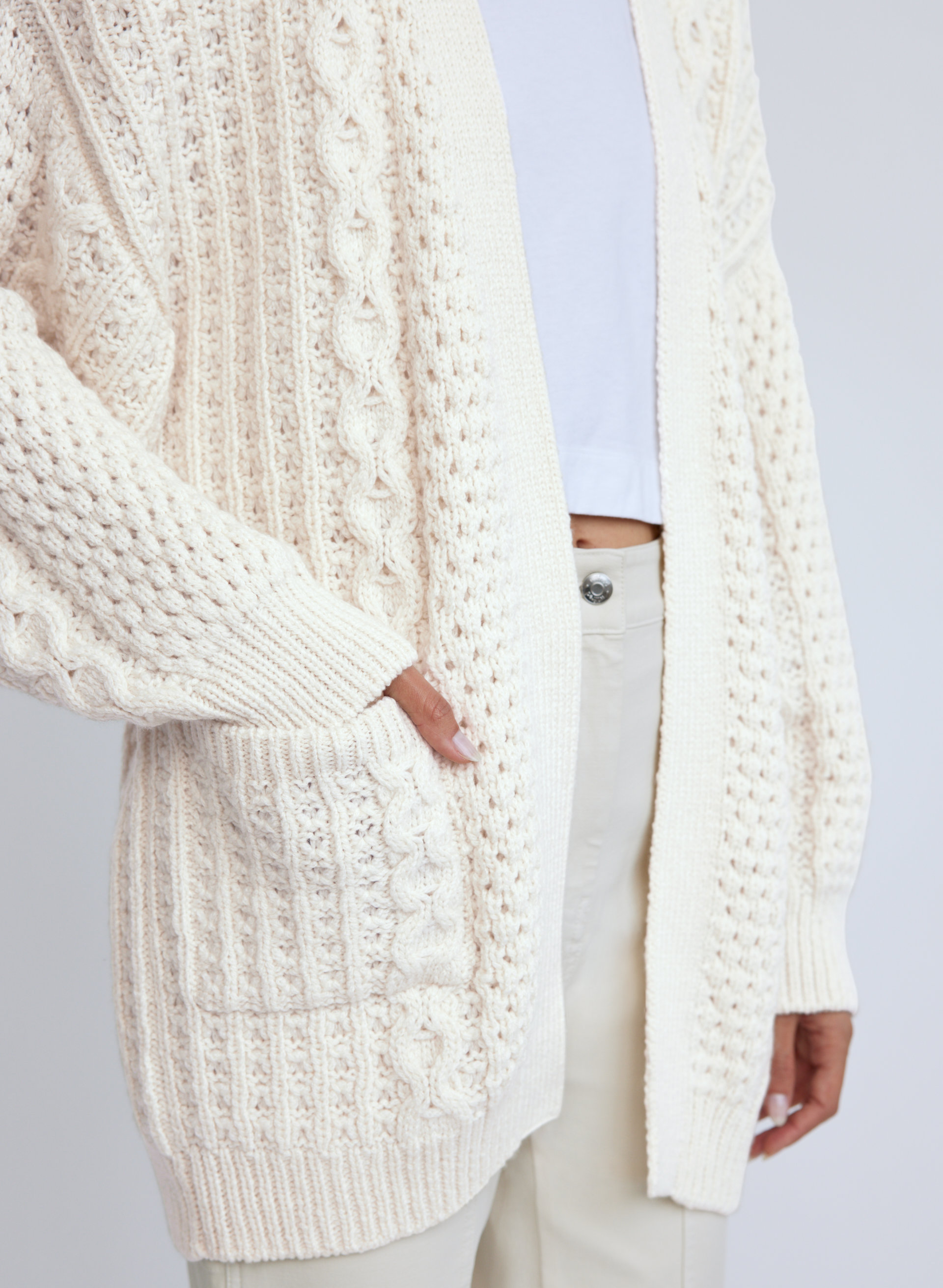 Cable Knit Cardigan