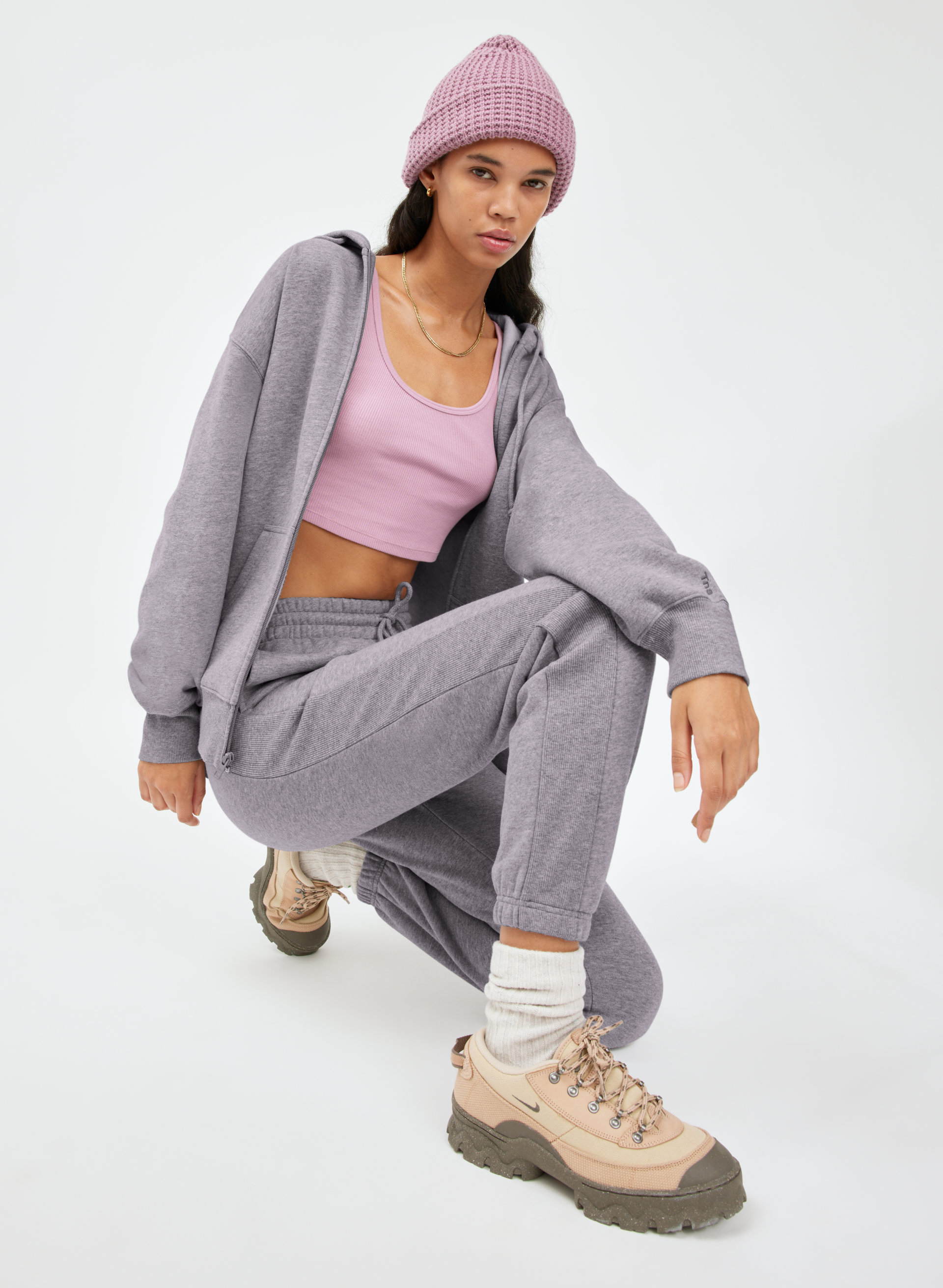 Cozy Fleece Boyfriend Sweatpant