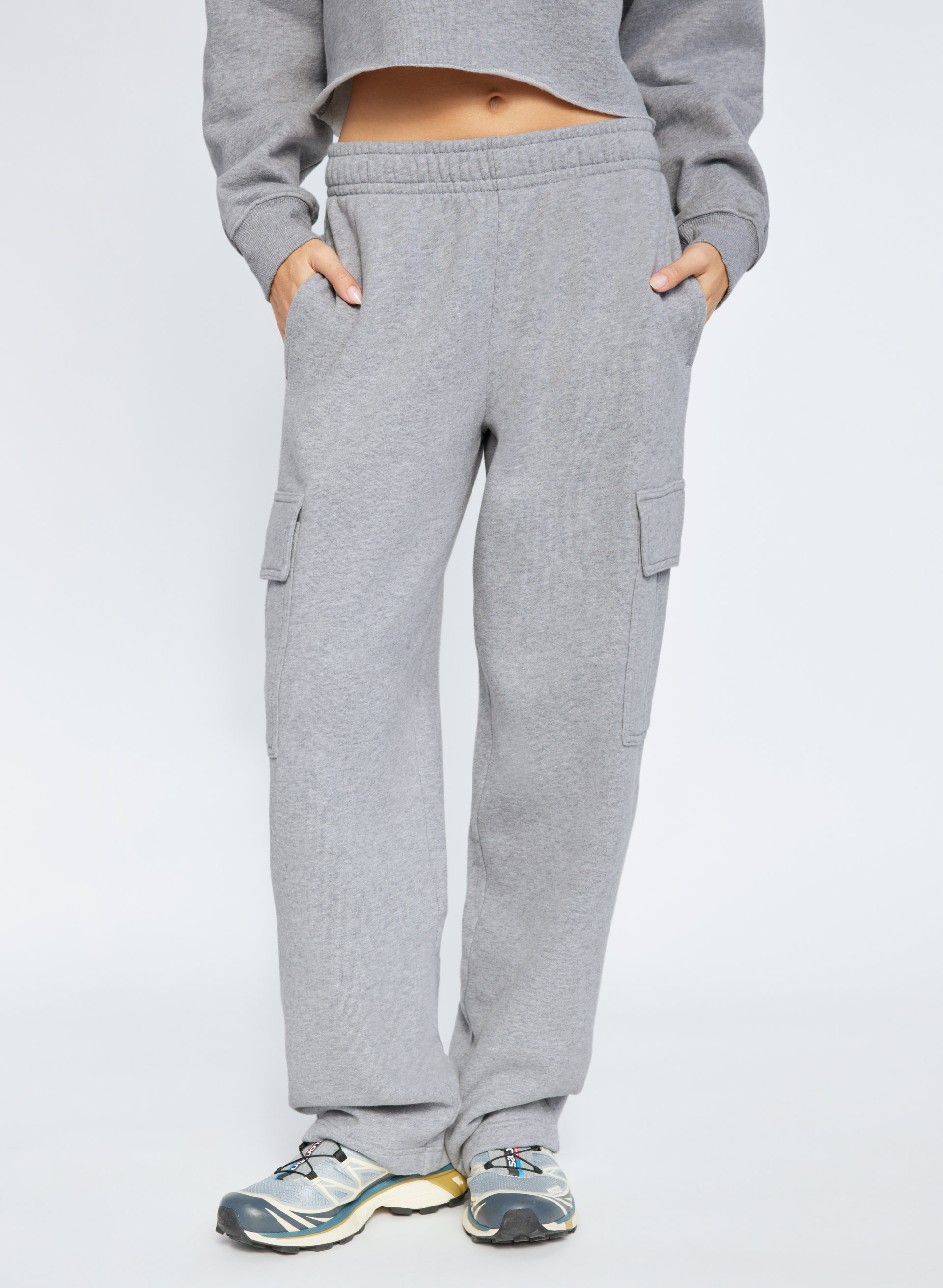 Cozy Fleece Mega Cargo Sweatpant