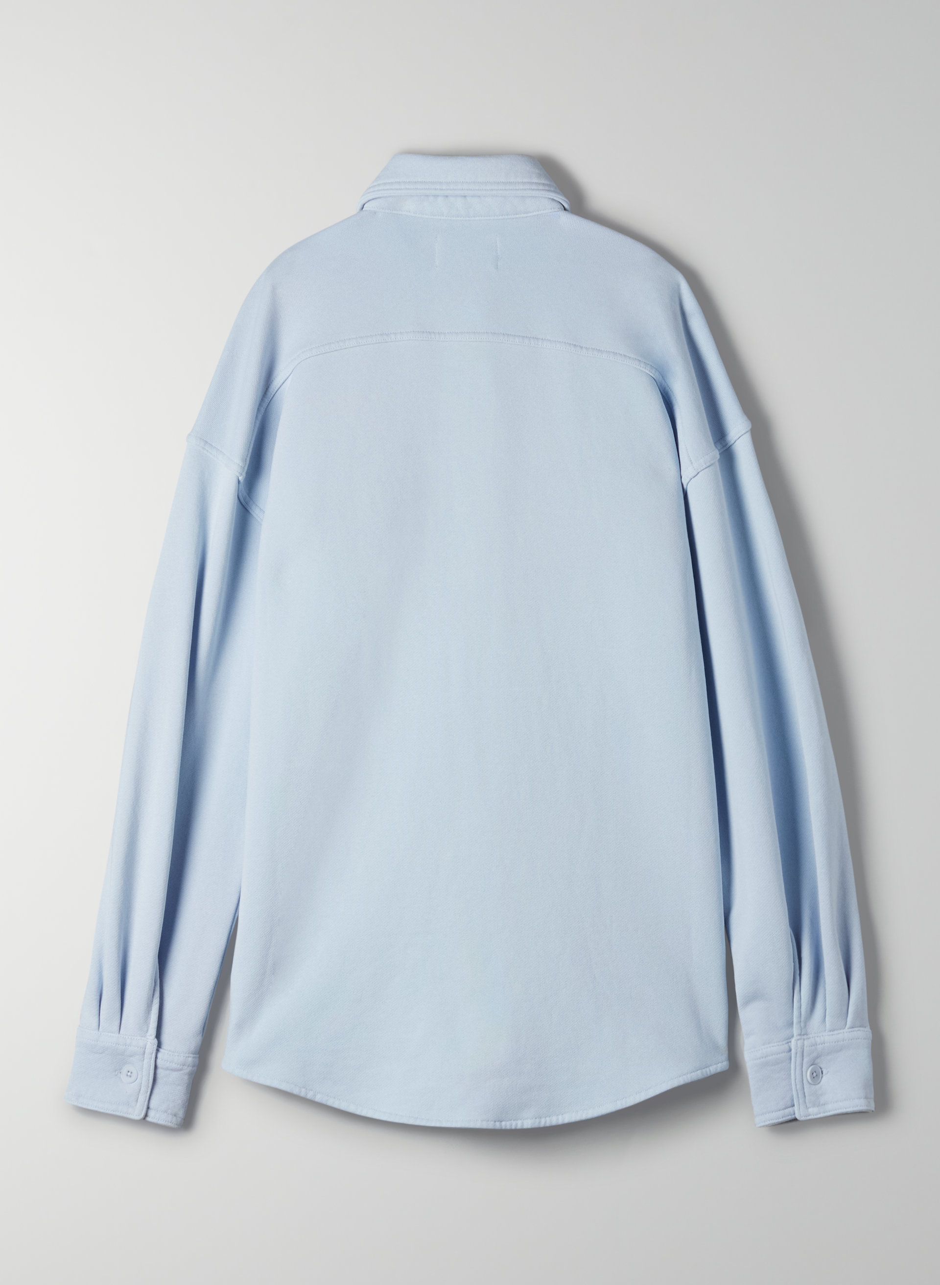 Free Terry Fleece Shirt Jacket