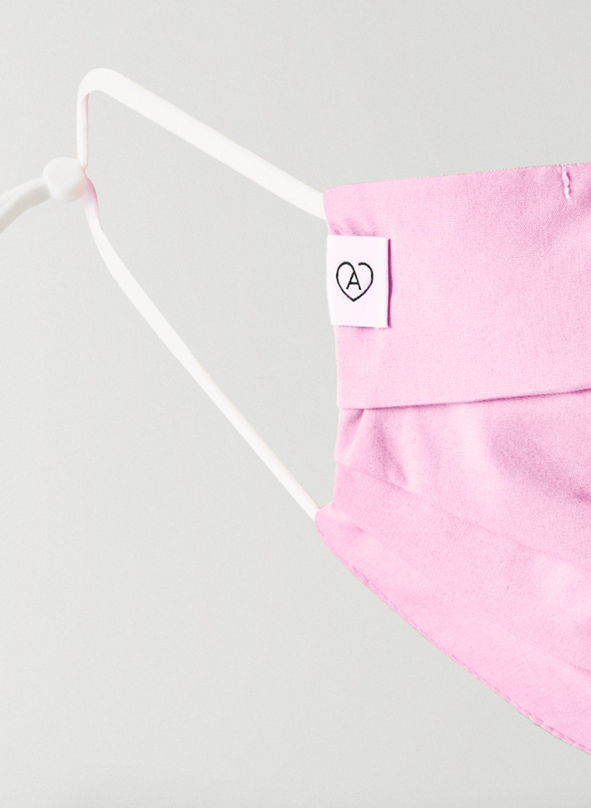 Pleated Cotton Face Mask