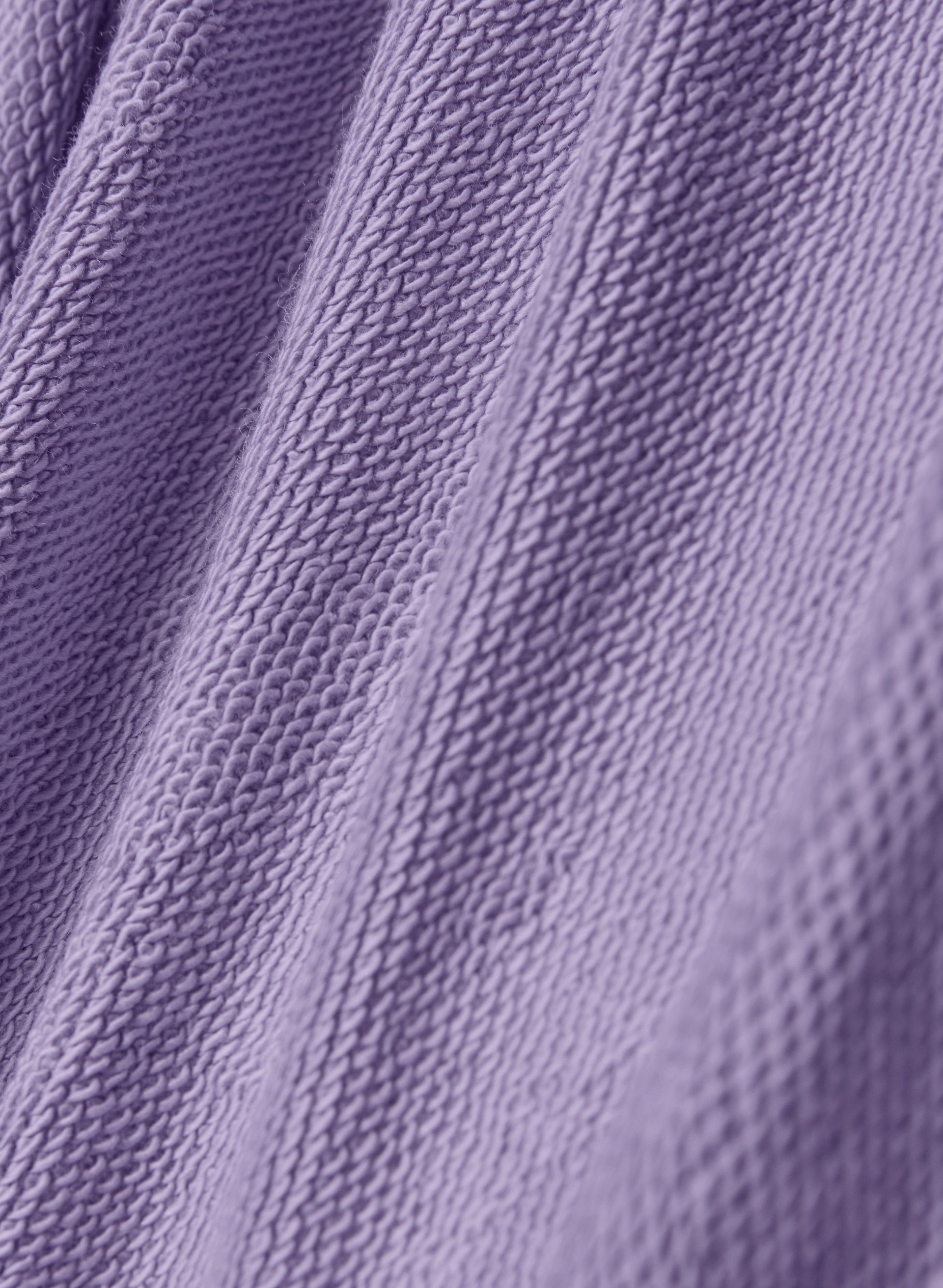 Airy Fleece Boyfriend Cropped Sweatshirt