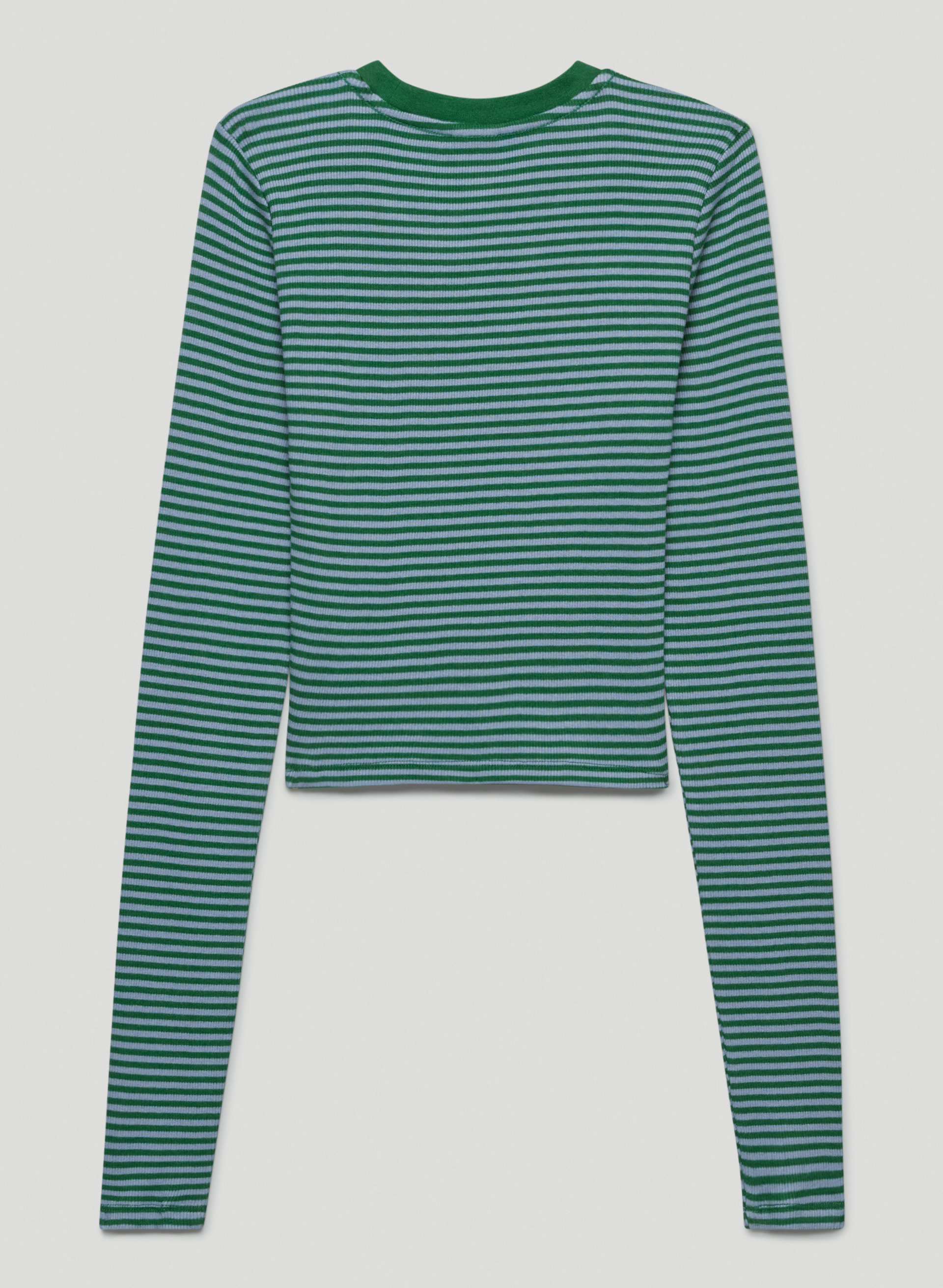 Ribbed Cropped Longsleeve