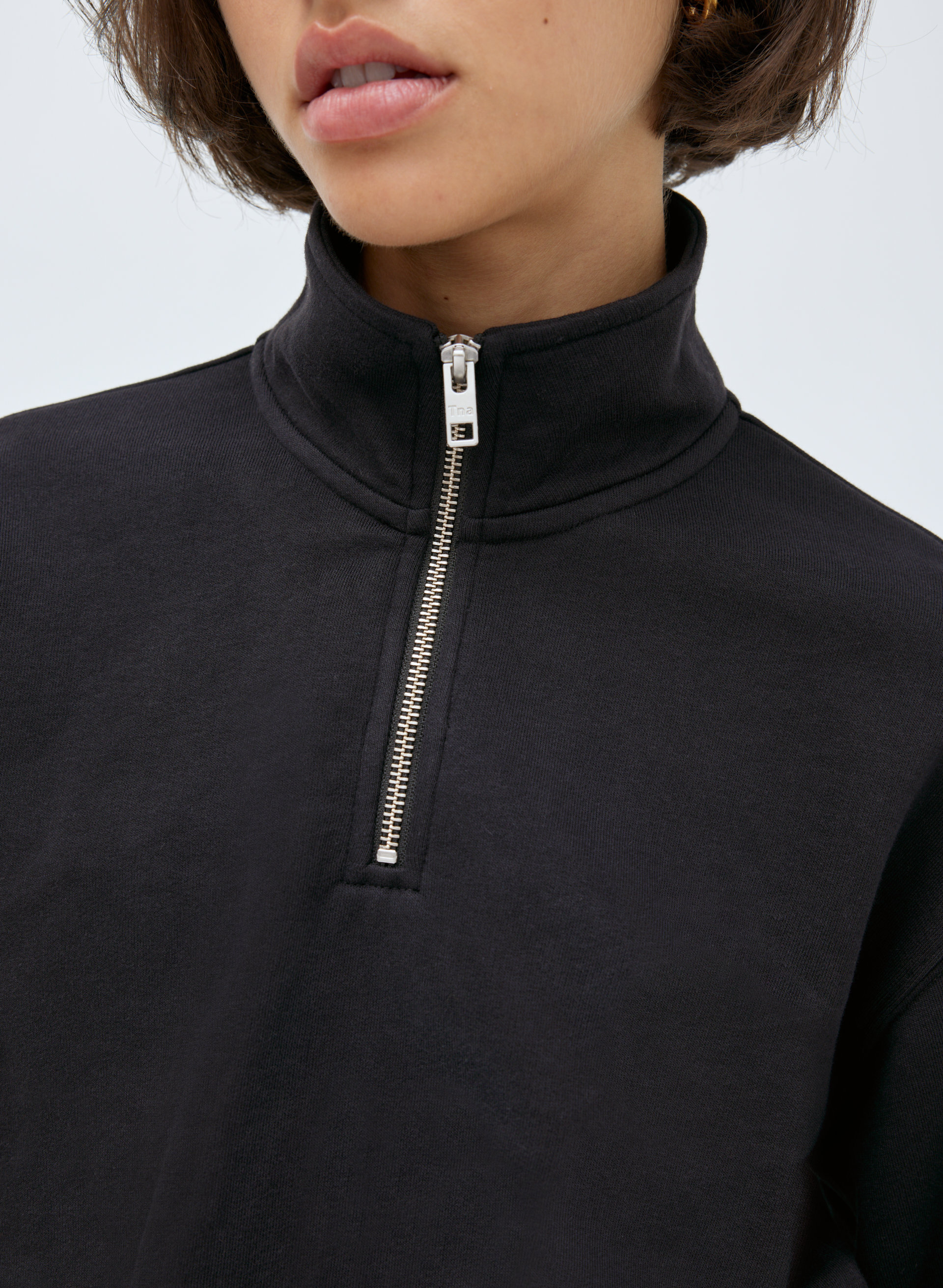 Airy Fleece Perfect 1/4 Zip Sweatshirt