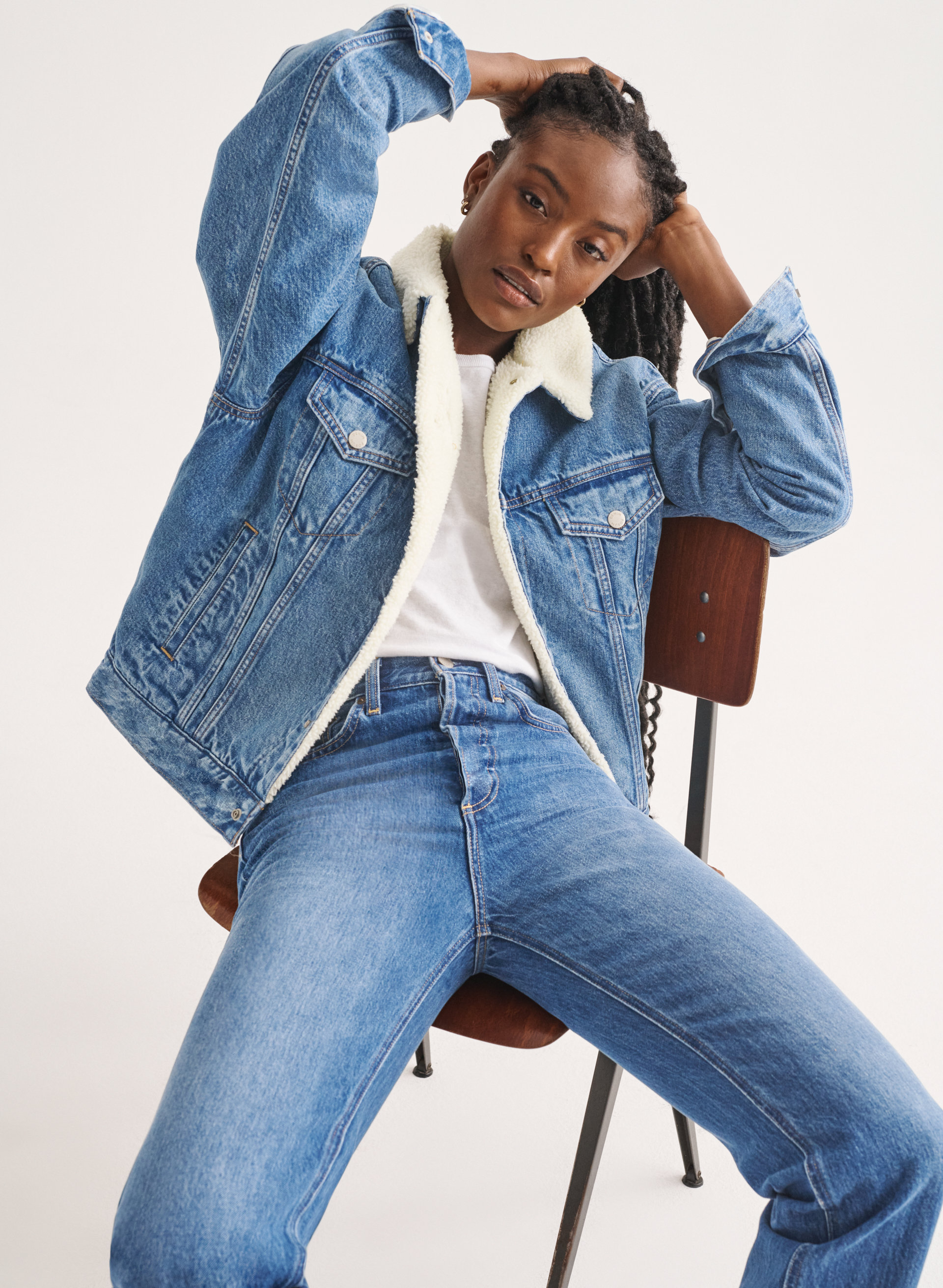 The Francoise Sherpa Jacket