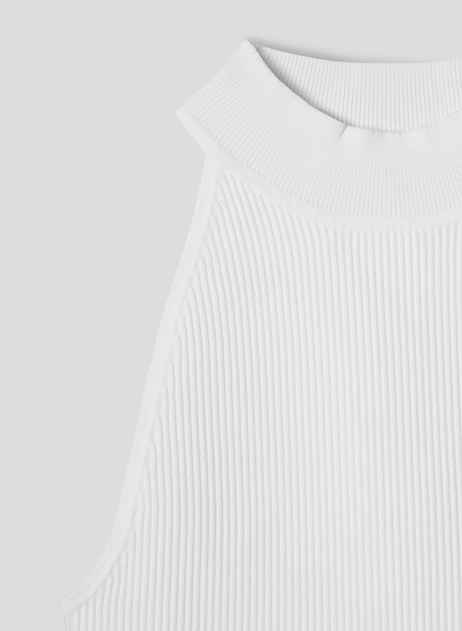 Sculpt Knit Halter Top