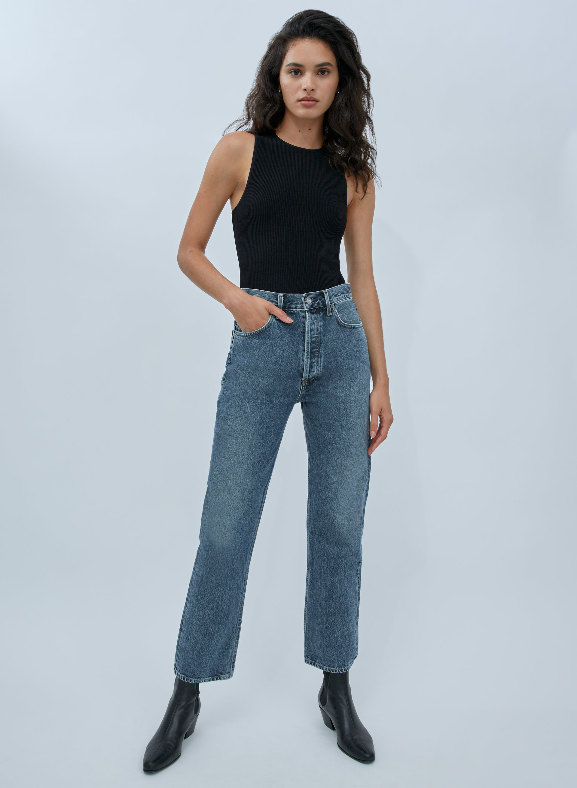 90s Pinch Waist Jean