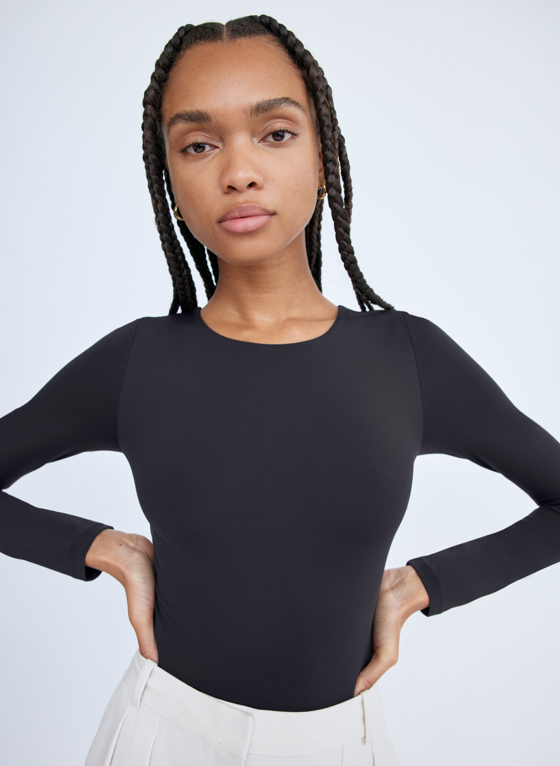Contour Crewneck Longsleeve Bodysuit