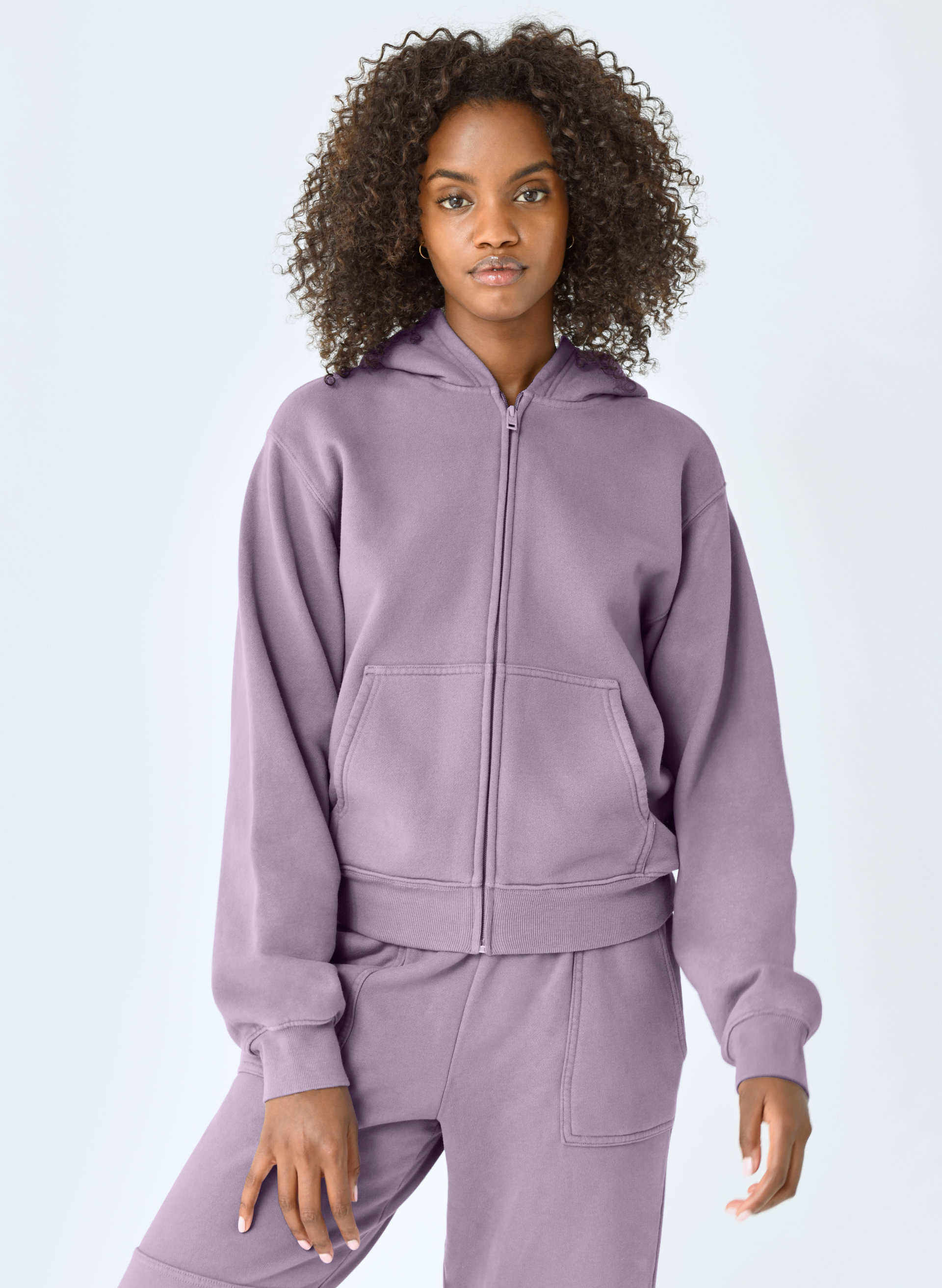 Cozy Fleece Perfect Zip Hoodie