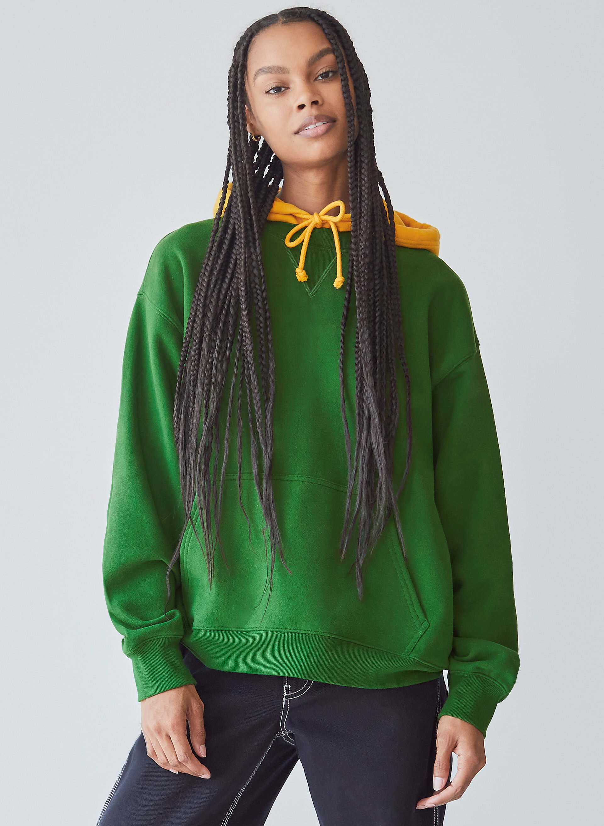 Cozy Fleece Mega Crew Hoodie