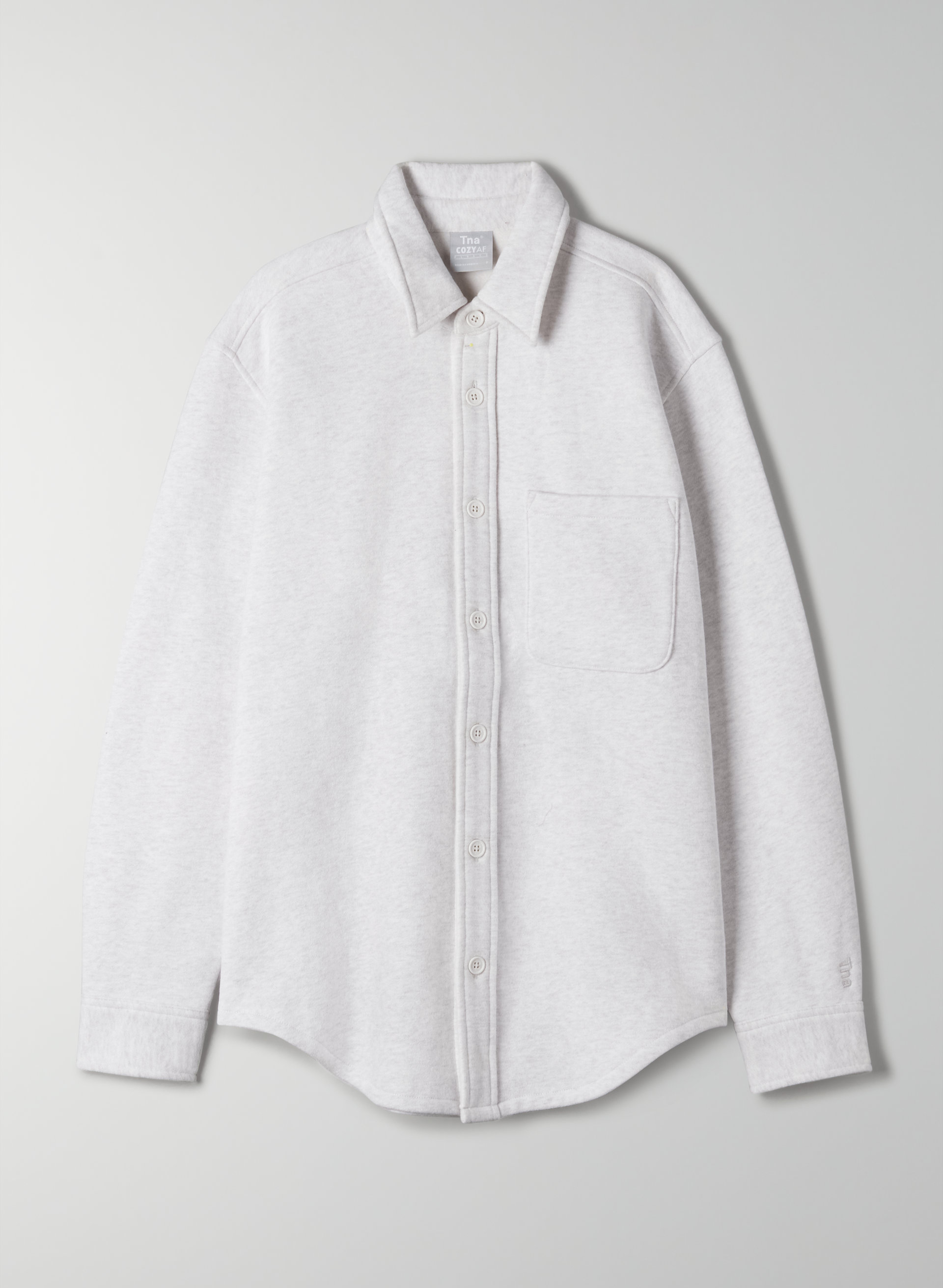 Cozy Fleece Mega Shirt Jacket
