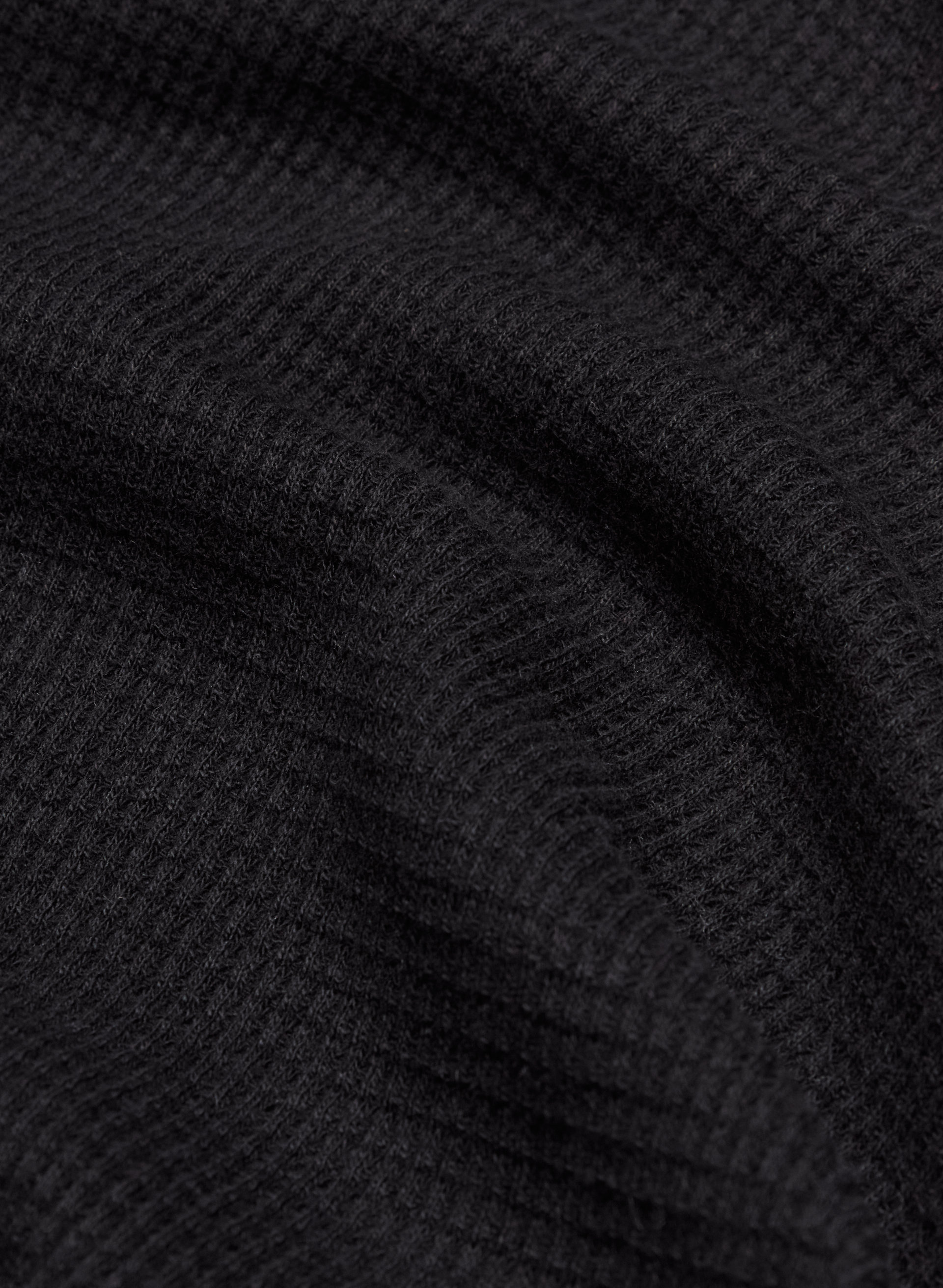 Boxy Thermal Zip Hoodie