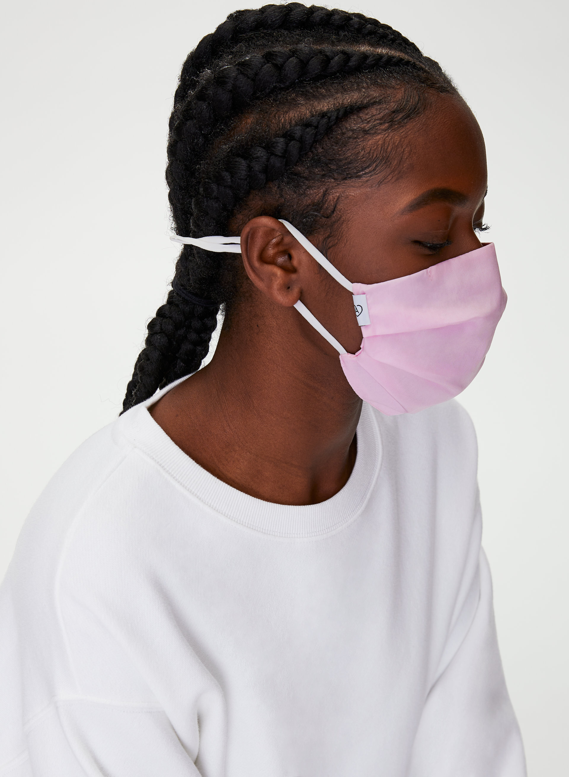 Pleated Cotton Face Mask