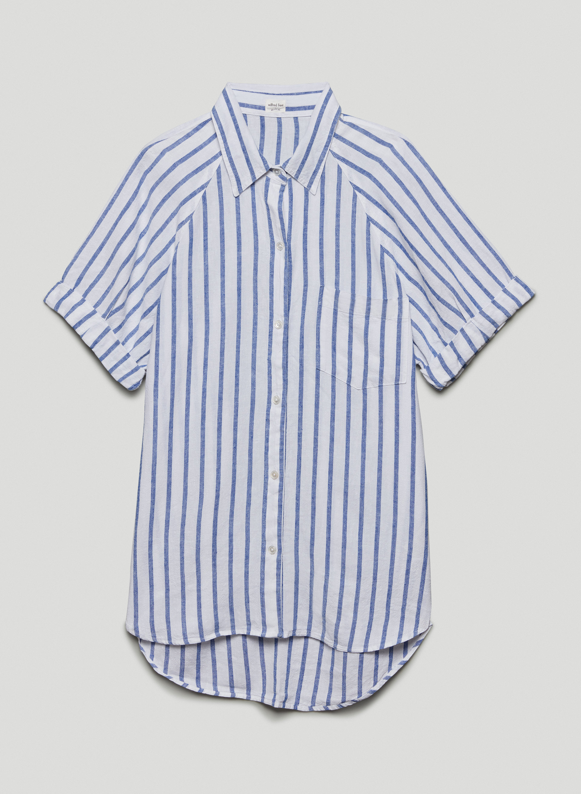 Boyfriend Shortsleeve Button-Up