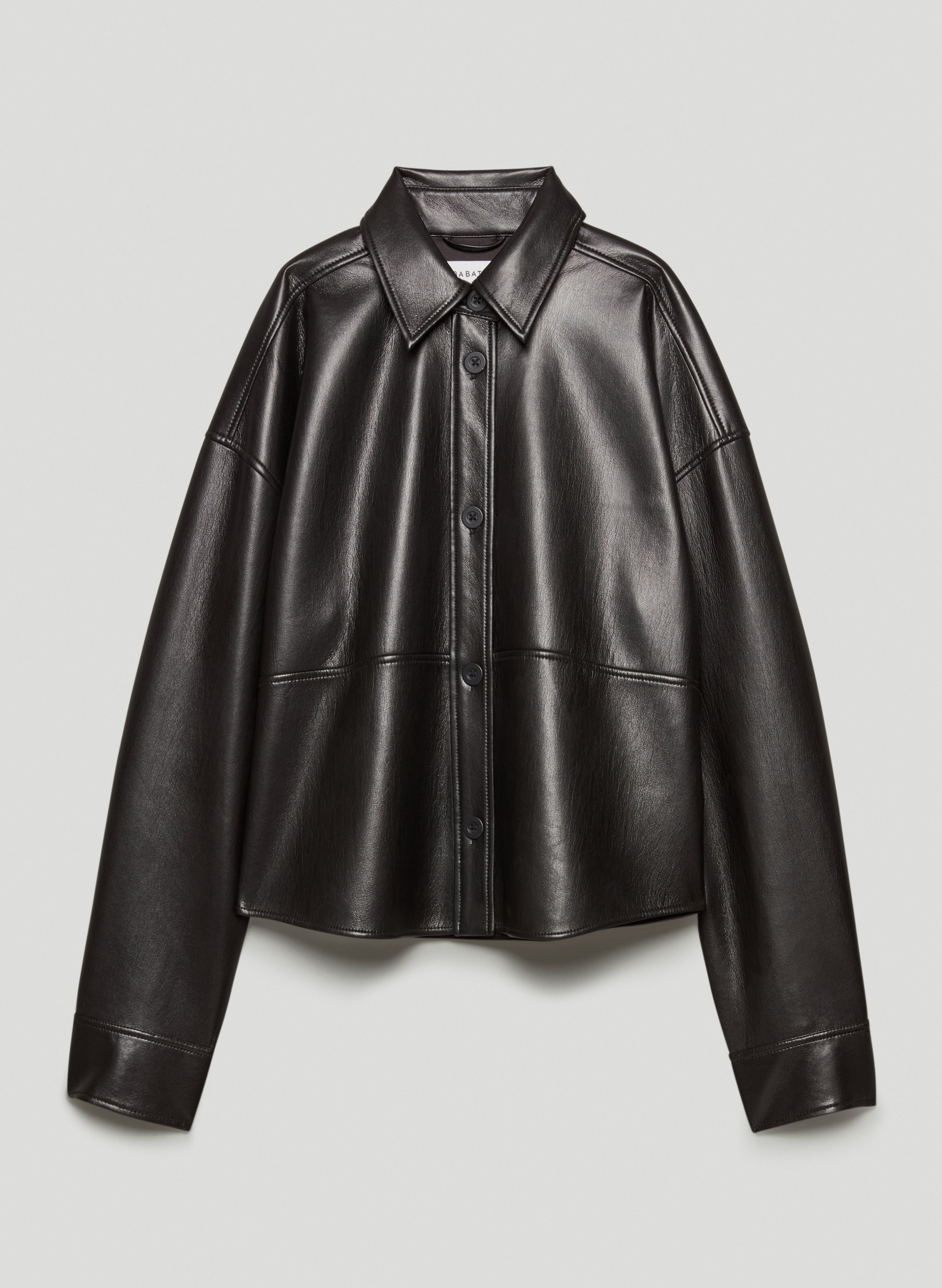 Pelli Cropped Shirt Jacket