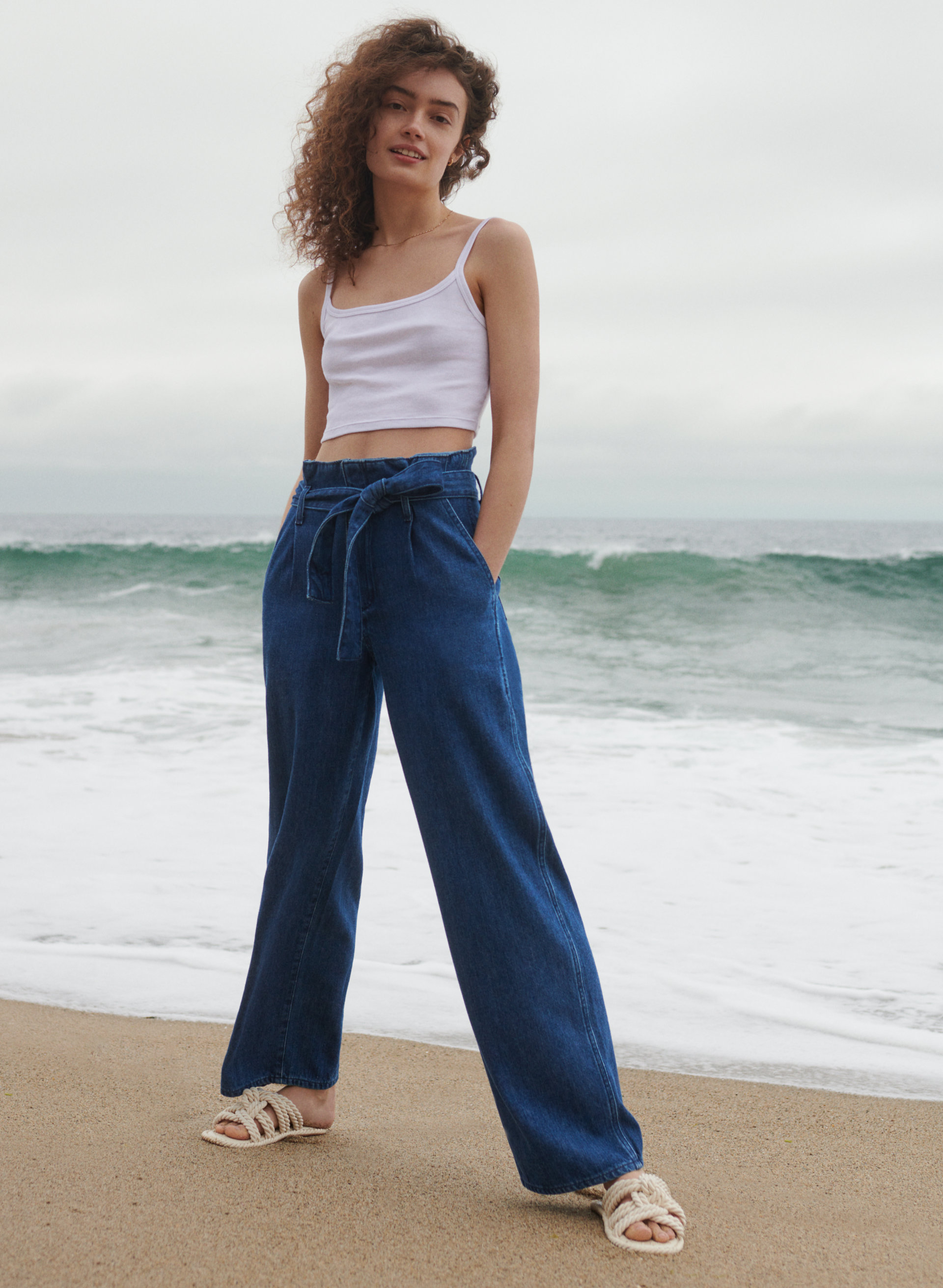 Solace Paperbag Jean