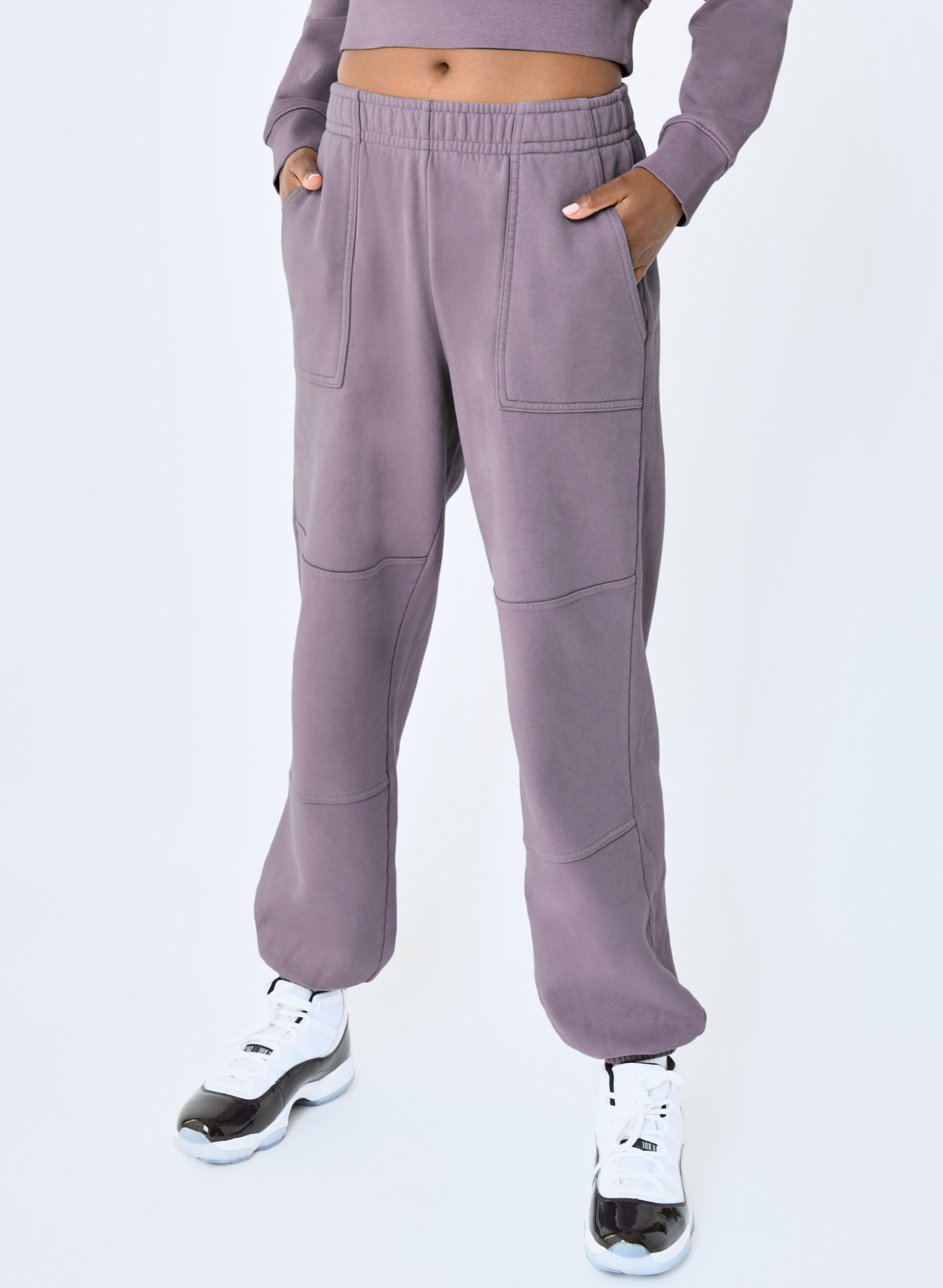 Cozy Fleece Boyfriend Cargo Jogger