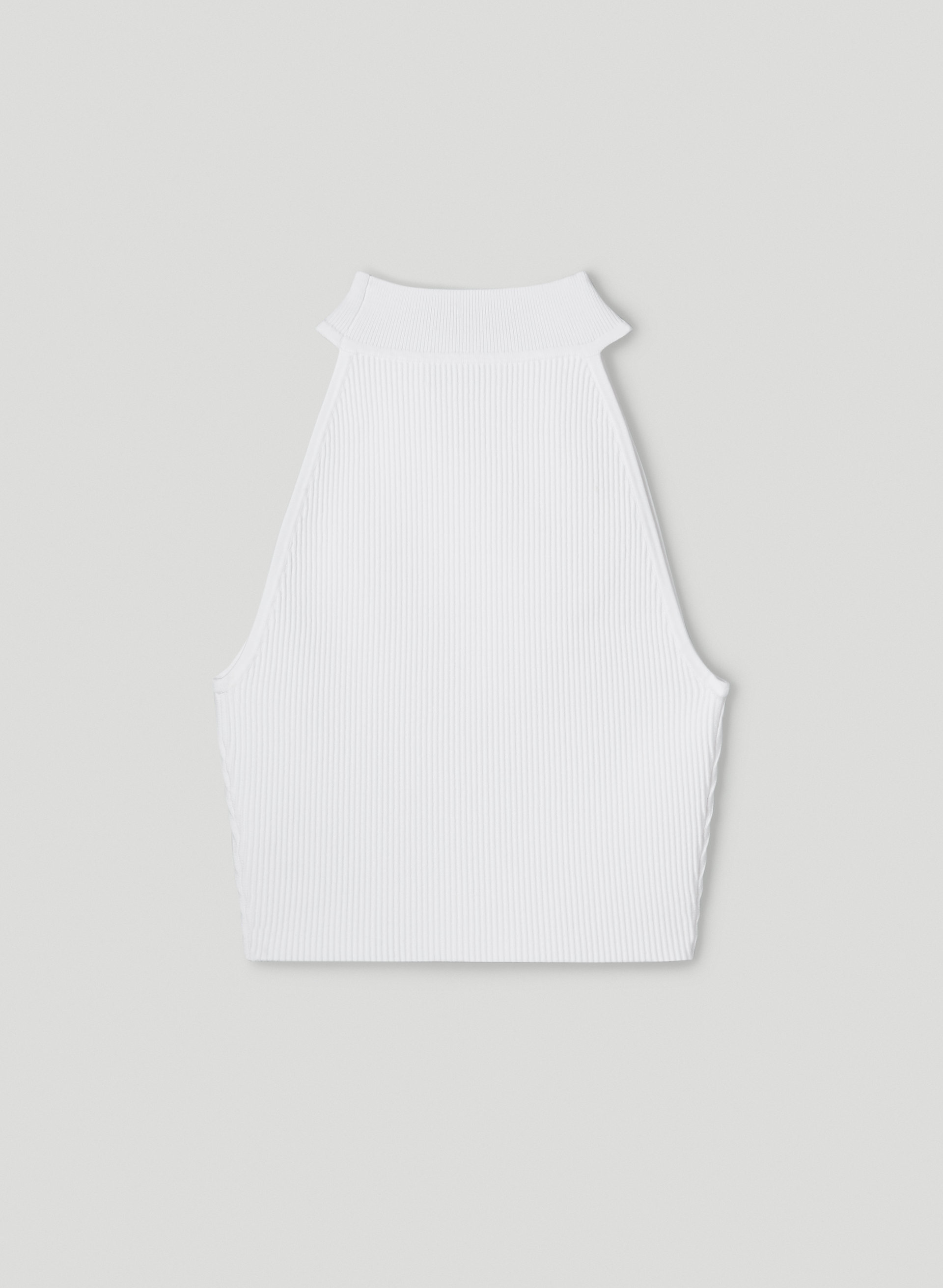 Sculpt Knit Halter Top