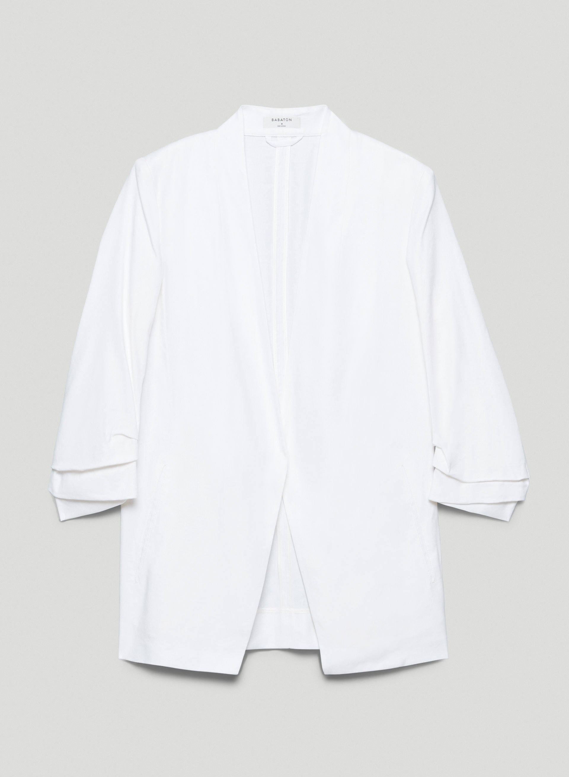 Power Linen Blazer