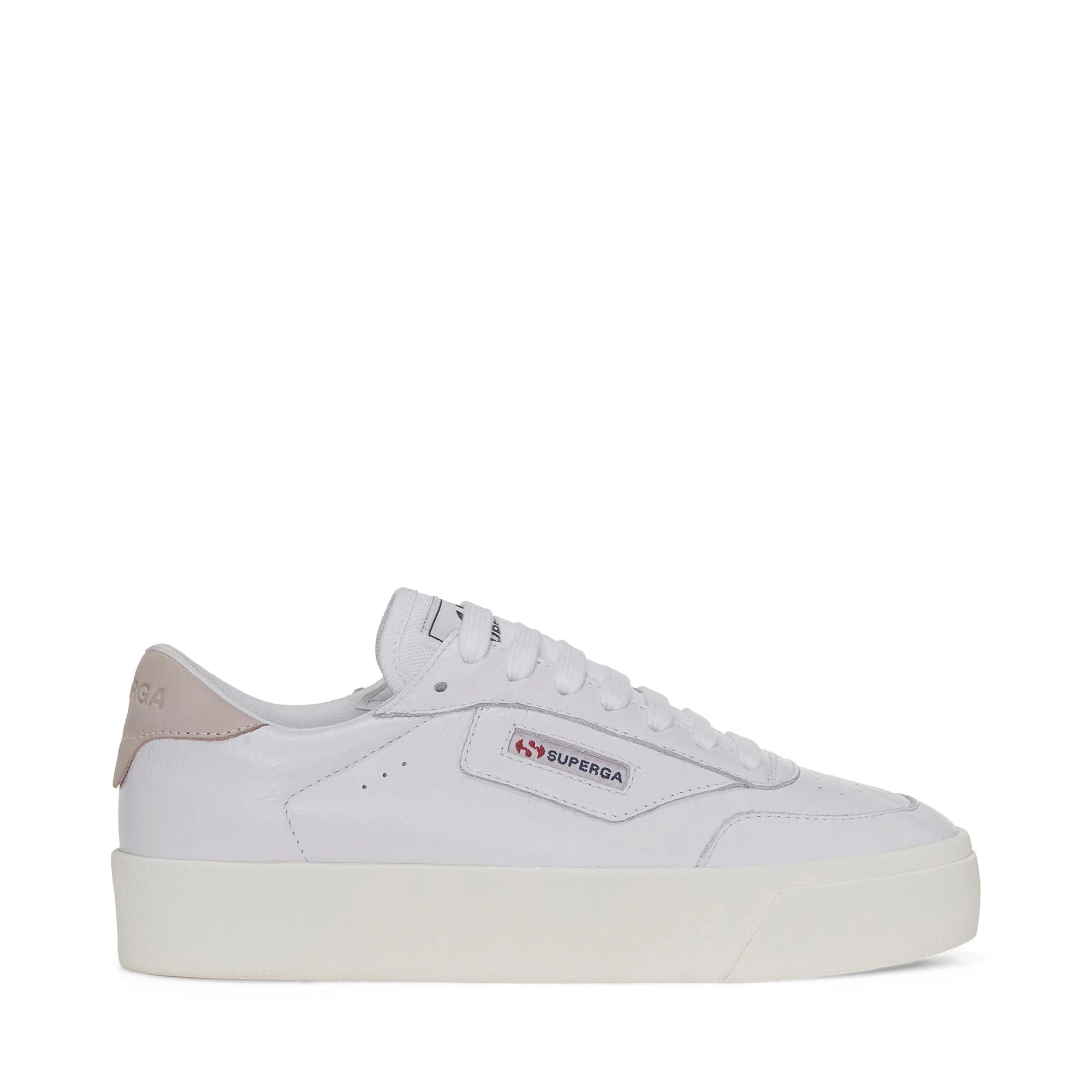 3854 COURT PLATFORM - Lady Shoes - Wedge - Woman - WHITE-VIOLET HUSHED-FAVORIO