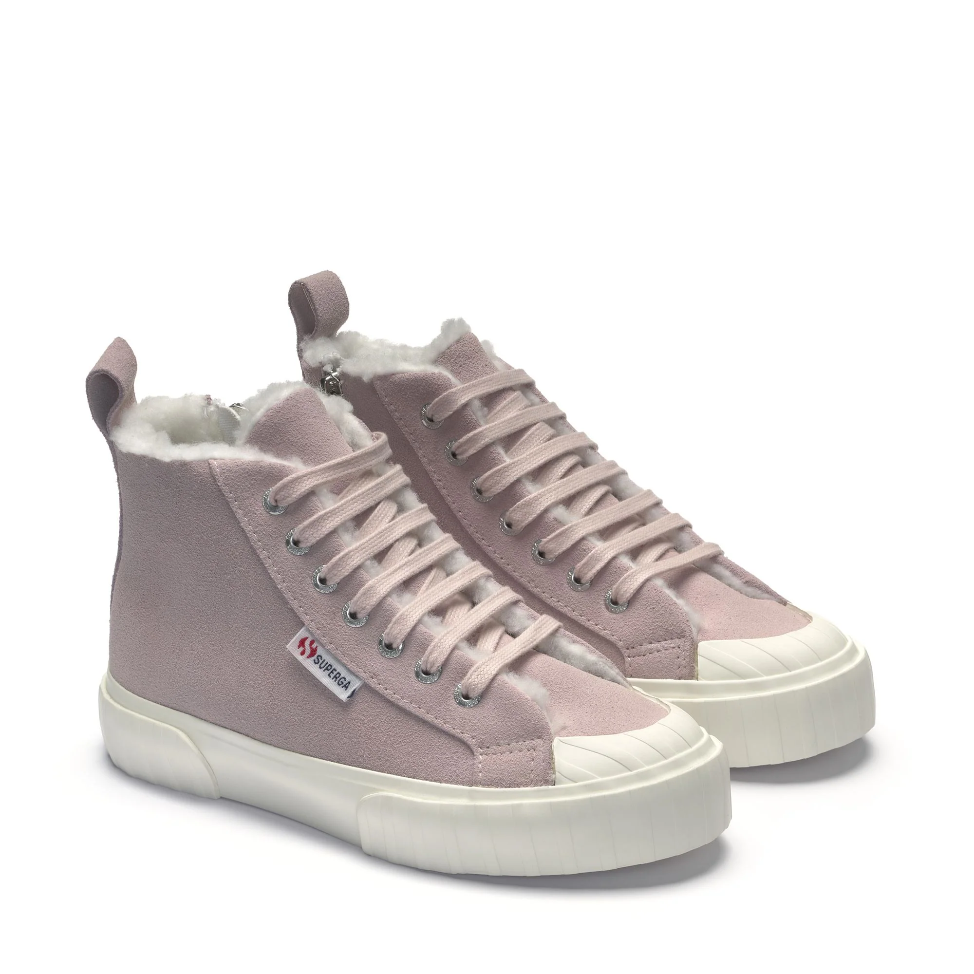 2696 KIDS STRIPE SUEDE - Sneakers - Mid Cut - Kid unisex - VIOLET HUSHED-FAVORIO