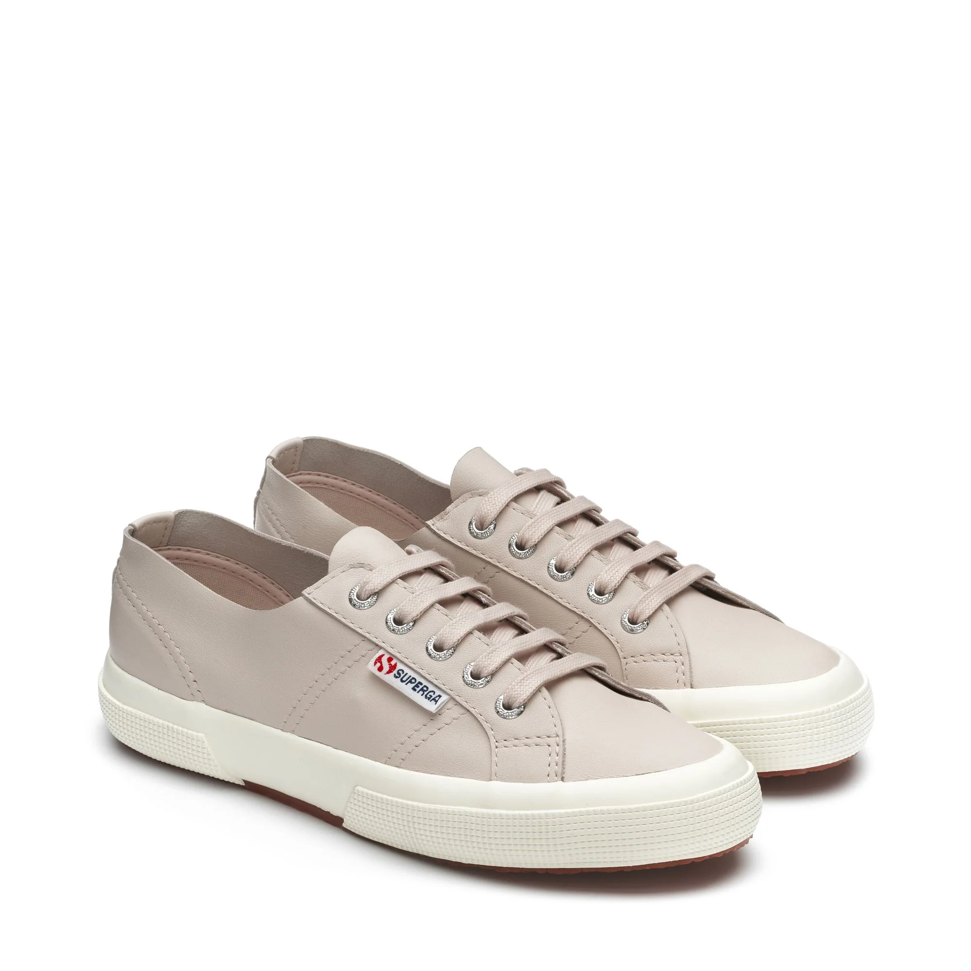 2750 UNLINED NAPPA - Le Superga - Sneaker - Woman - PINK ALMOND-SILVER-FAVORIO