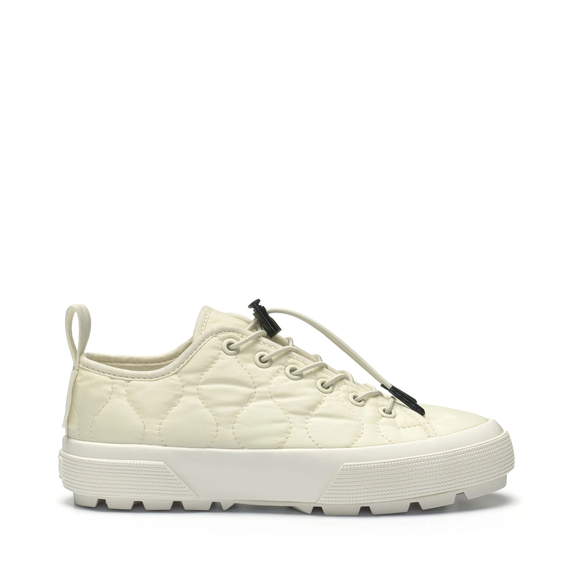 2625 TANK QUILTED NYLON - Sneakers - Low Cut - Woman - BEIGE NATURAL-F AVORIO