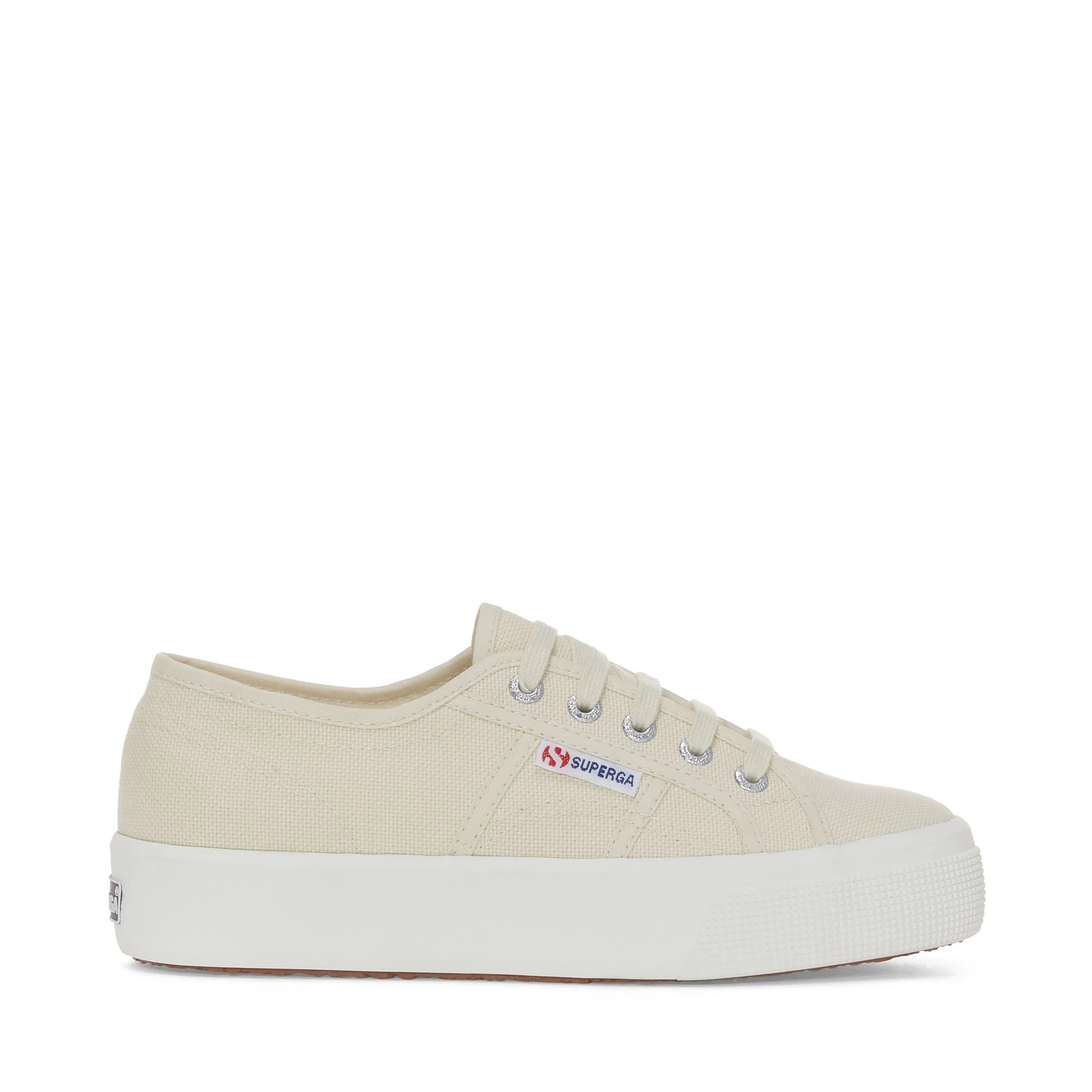 2730 MID PLATFORM - Le Superga - Sneaker - Unisex - BEIGE LT EGGSHELL-F AVORIO
