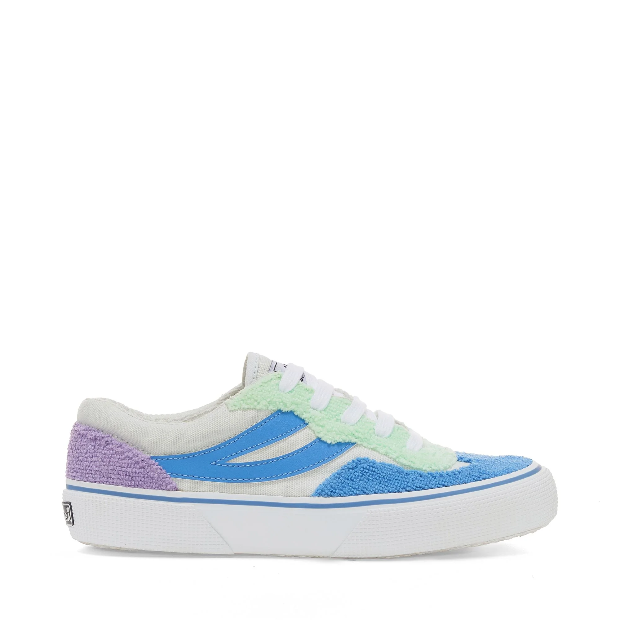 2941 REVOLLEY TERRY CLOTH - Sneakers - Low Cut - Woman - AZURE ICE-VIOLET LILLA-GREEN LT-BLUE LT