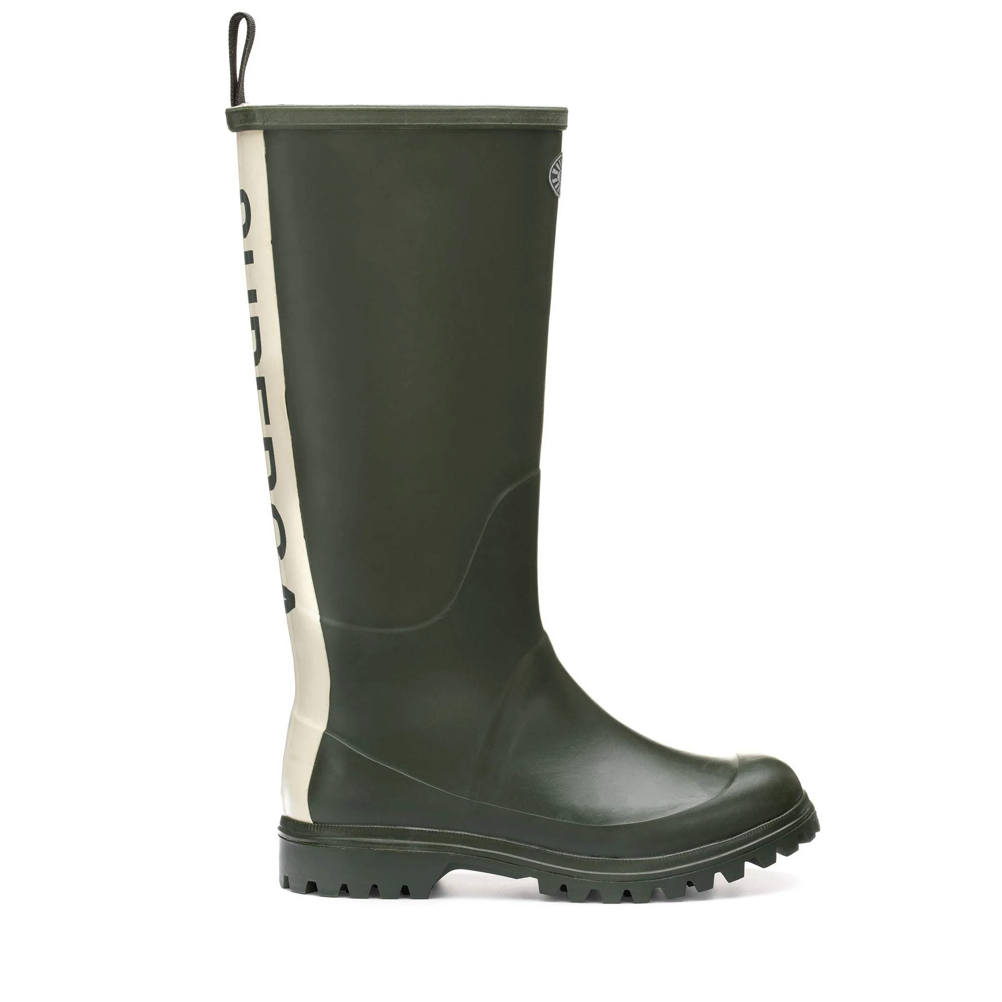 799 RUBBER BOOTS LETTERING - Rubber Boots - High Cut - Unisex - GREEN SHERWOOD