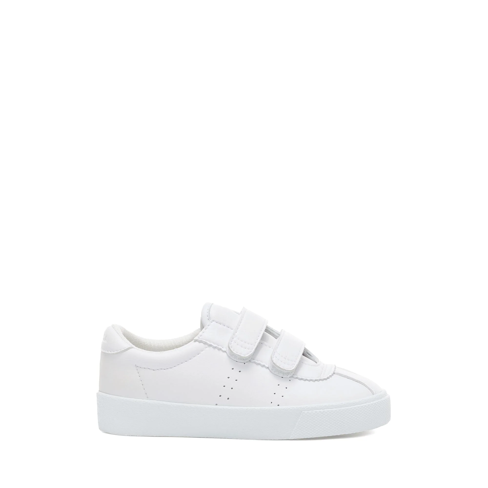 2843 KIDS CLUB S STRAPS VEGAN MATERIAL - Sneakers - Low Cut - Kid unisex - TOTAL WHITE