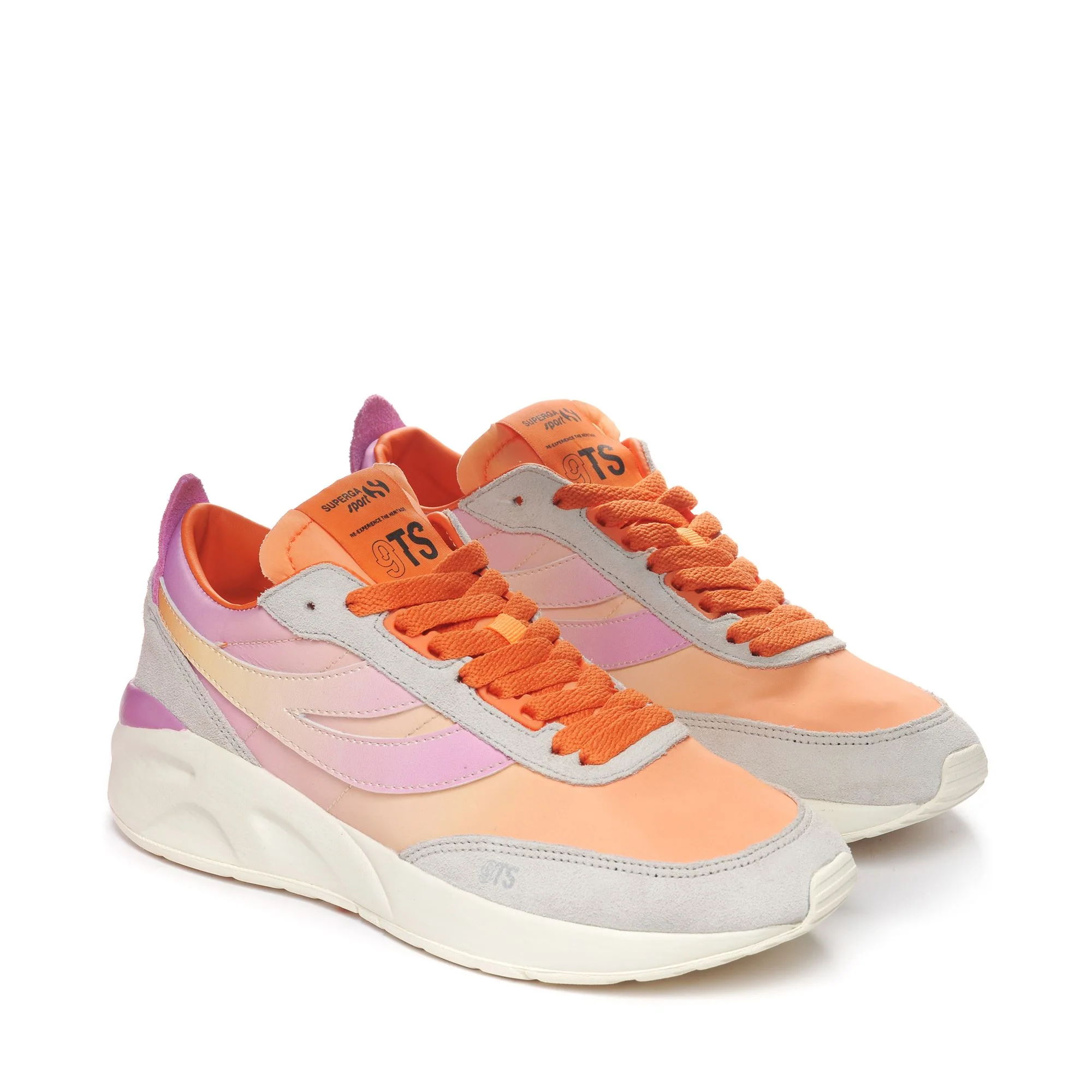 4089 TRAINING 9TS SLIM GRADIENT - Sneakers - Low Cut - Woman - RED DAMASK-CORVETTE-PUCE-BOUQUET